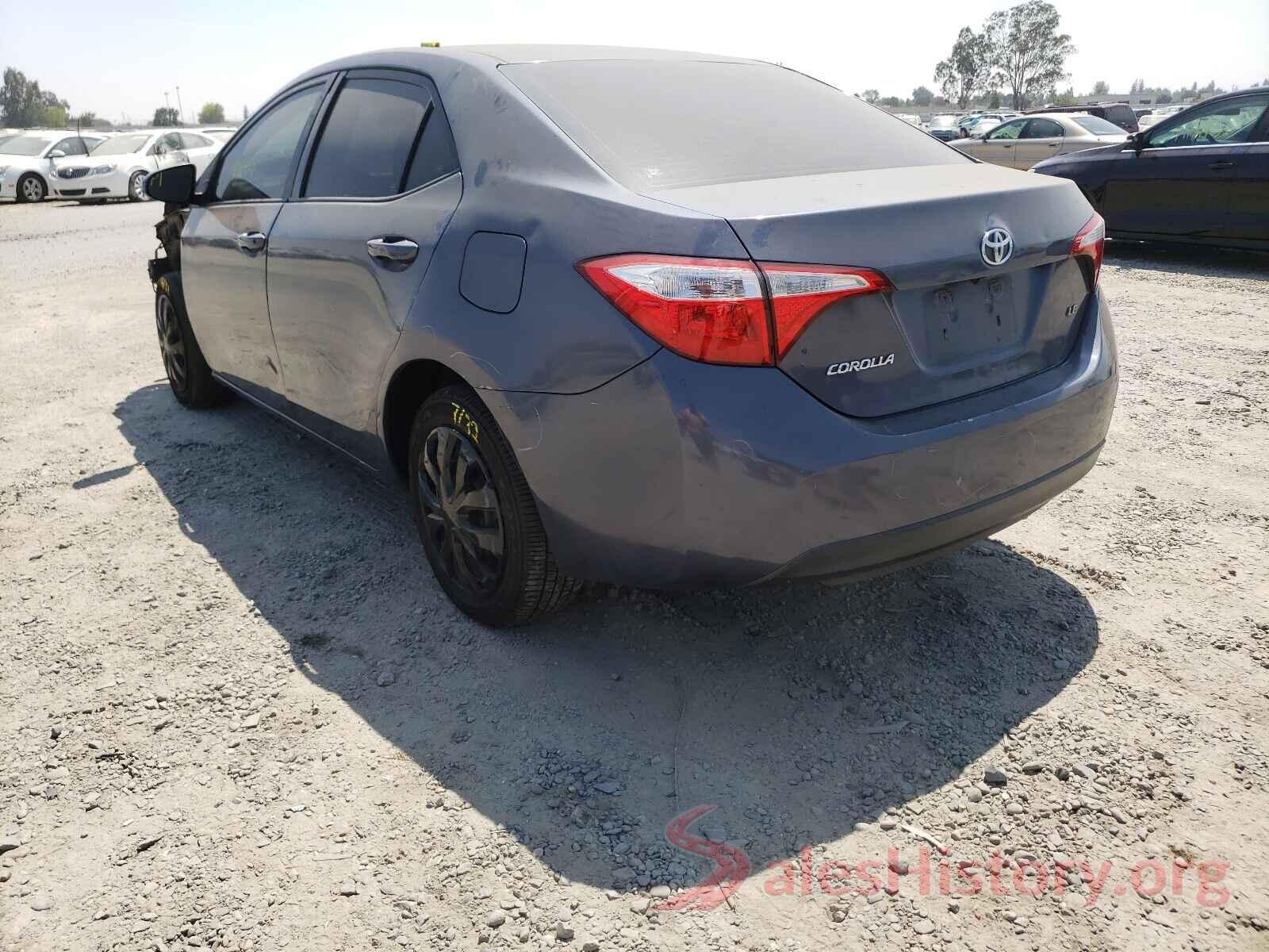 5YFBURHEXGP438154 2016 TOYOTA COROLLA