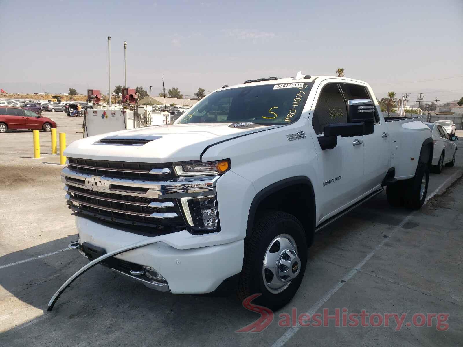 1GC4YVEY2MF185869 2021 CHEVROLET SILVERADO