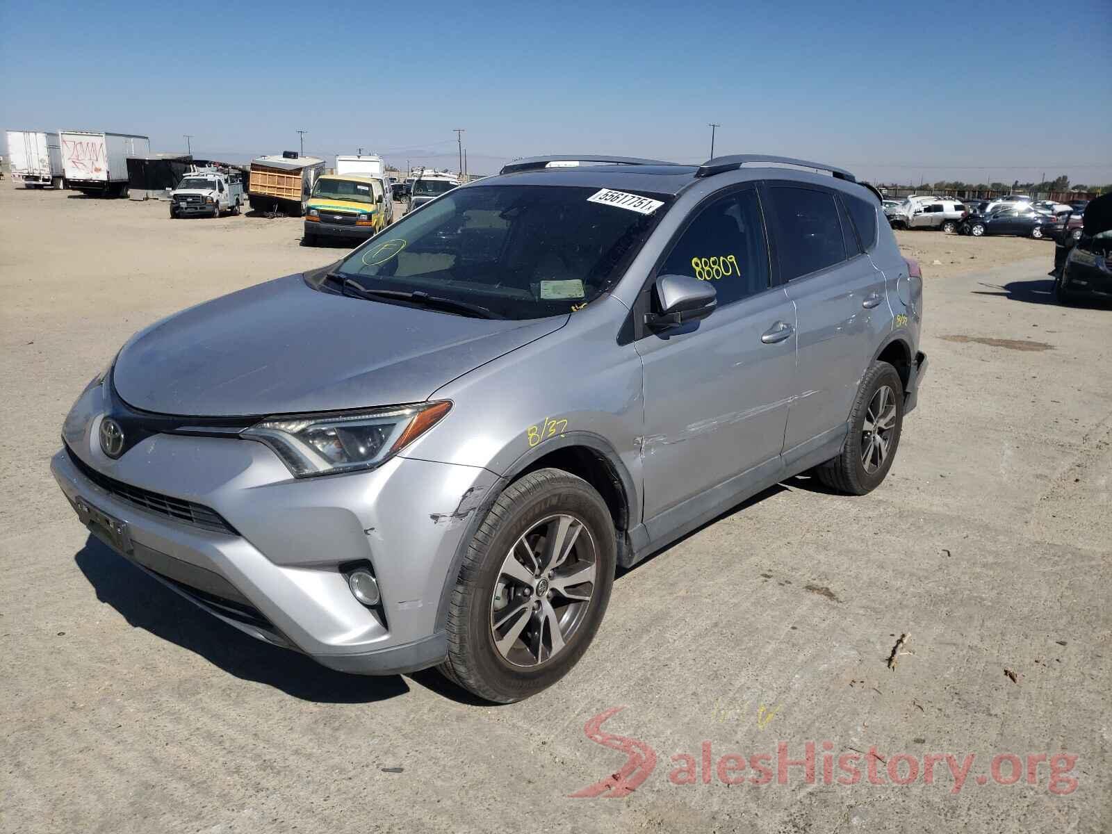 2T3WFREV0HW326812 2017 TOYOTA RAV4