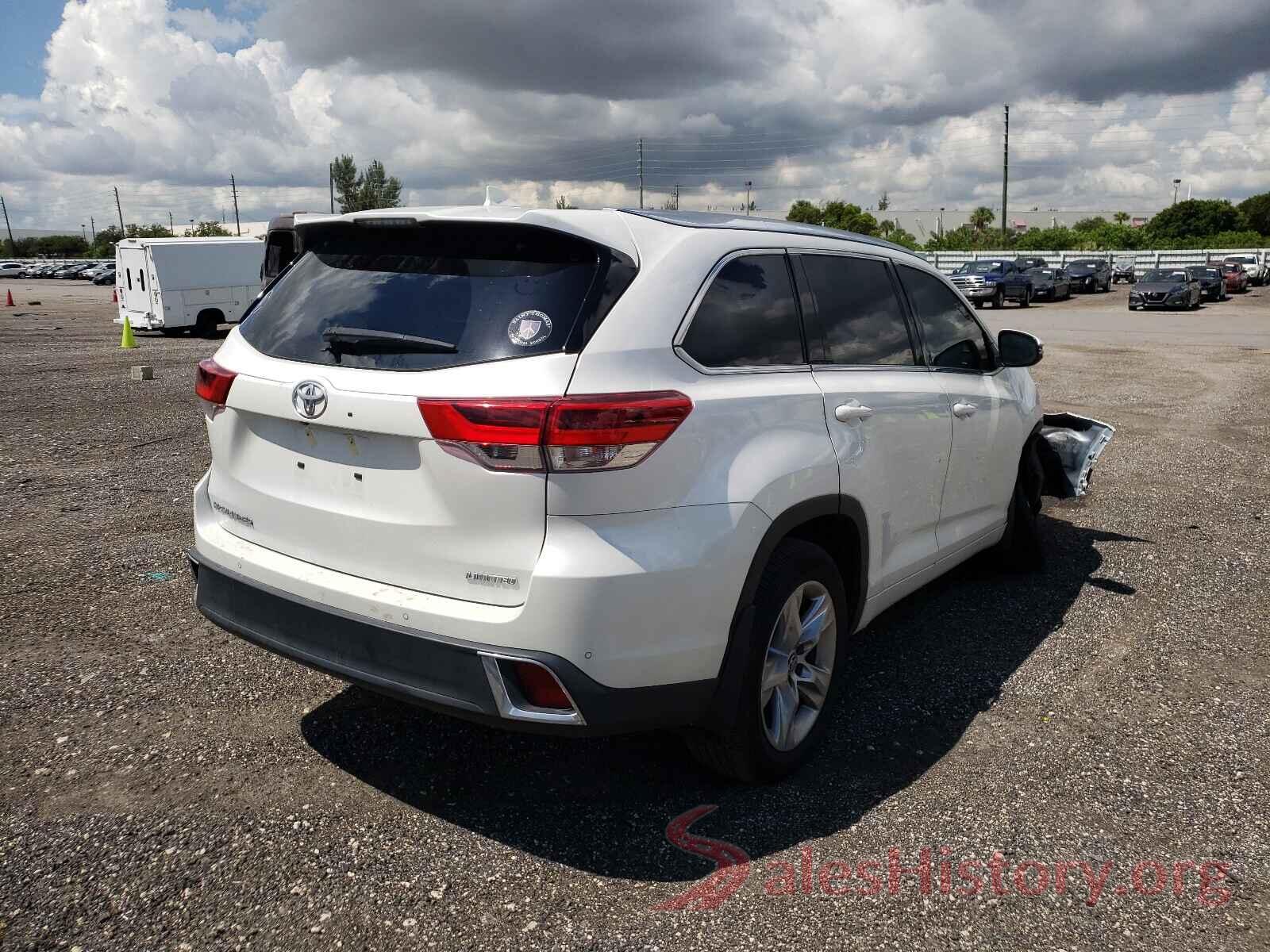 5TDYZRFH2KS336839 2019 TOYOTA HIGHLANDER