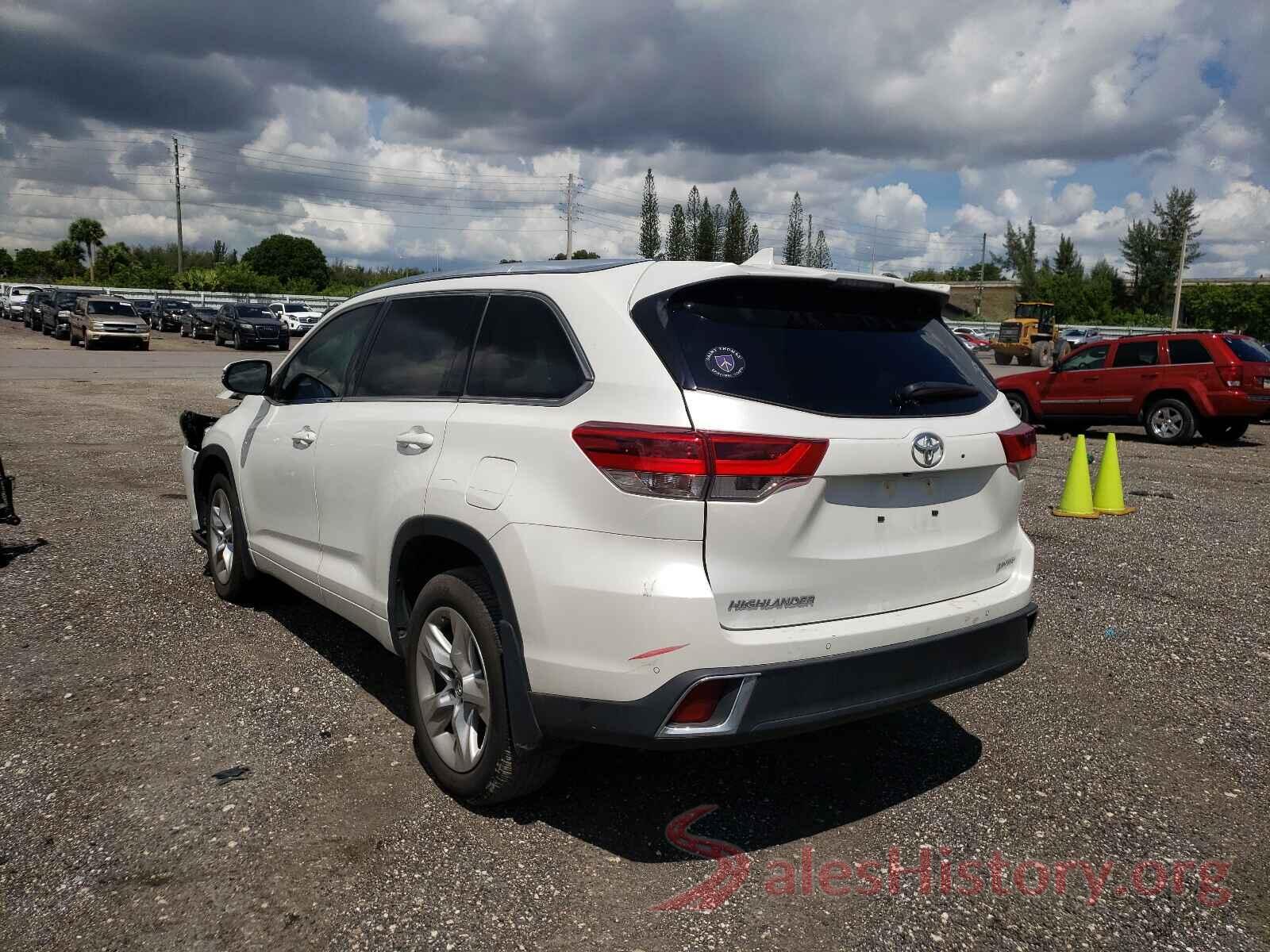 5TDYZRFH2KS336839 2019 TOYOTA HIGHLANDER