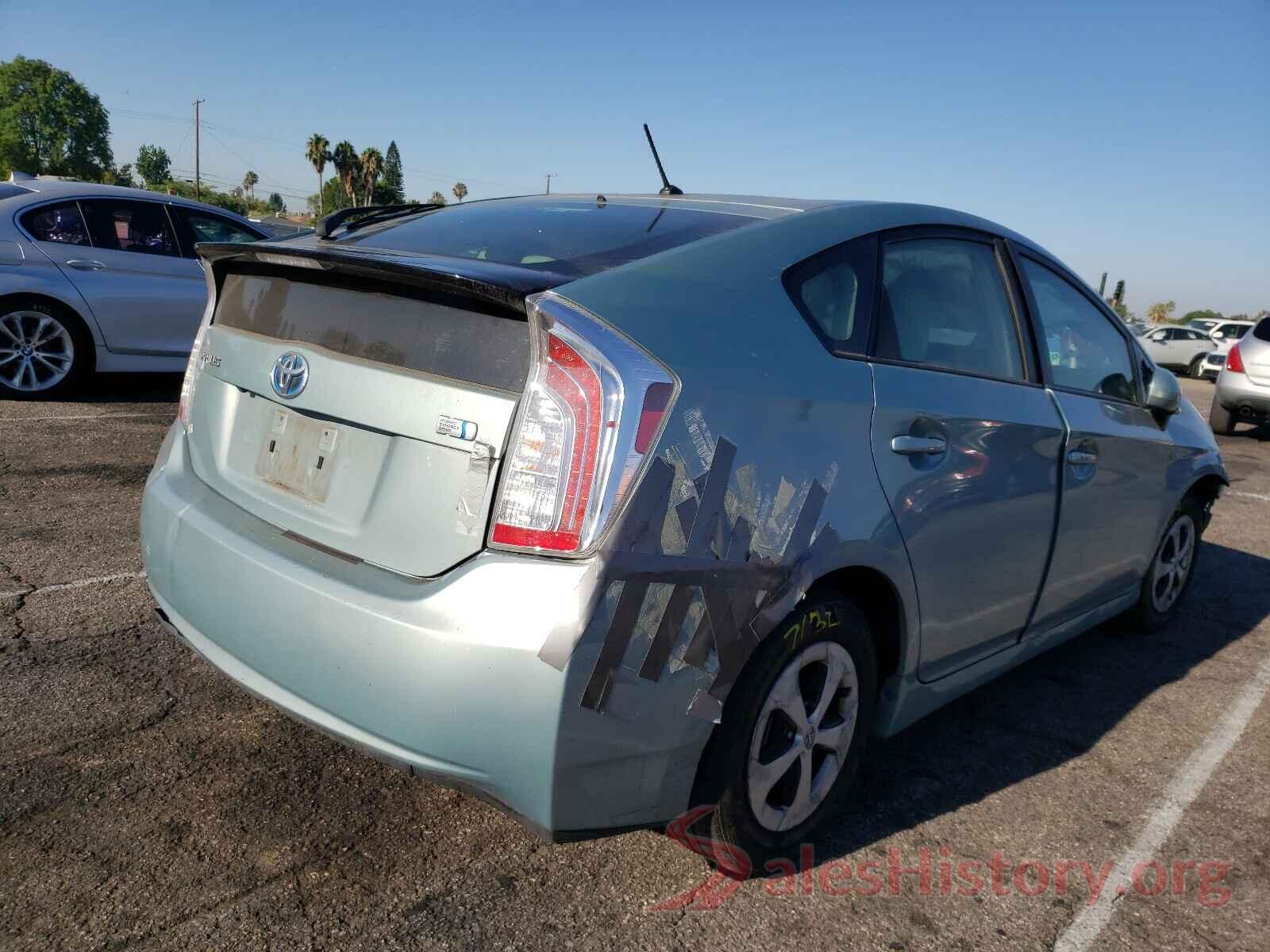 JTDKN3DU1F1956504 2015 TOYOTA PRIUS