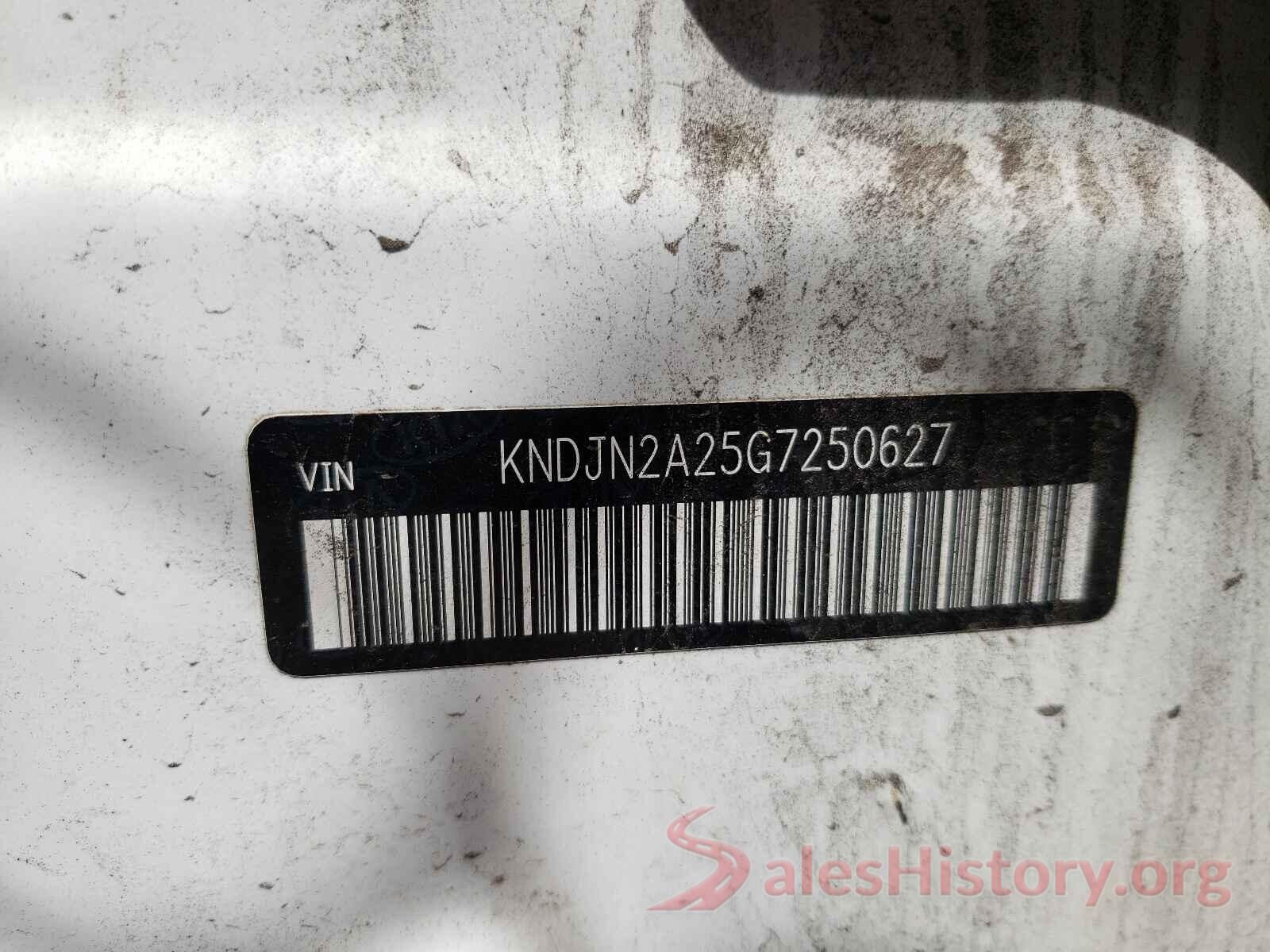 KNDJN2A25G7250627 2016 KIA SOUL