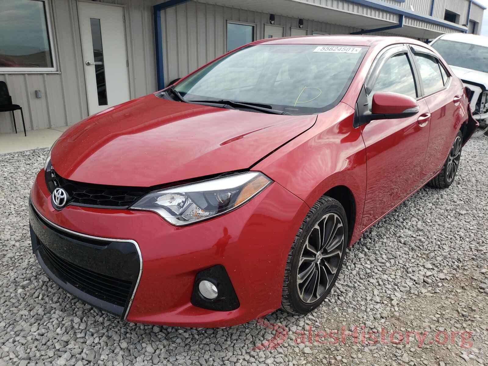 5YFBURHE6GP564446 2016 TOYOTA COROLLA