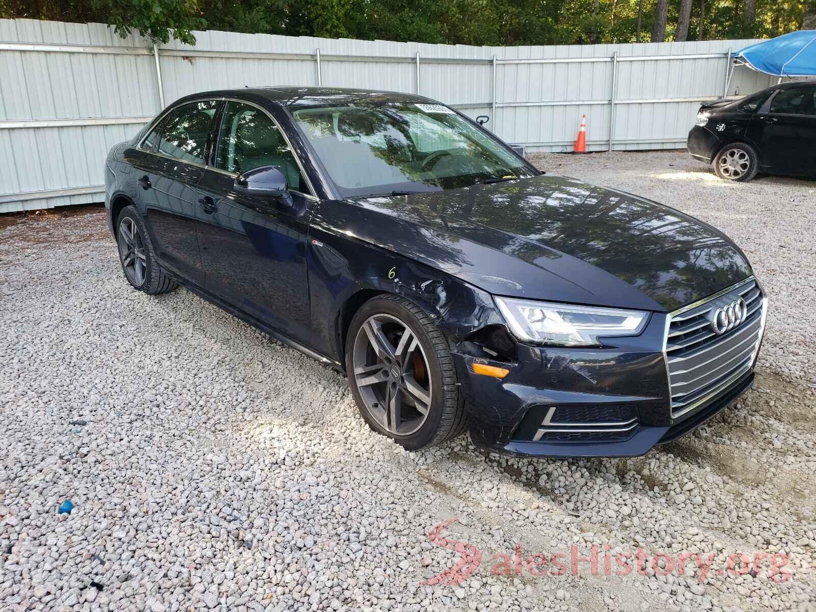 WAULMAF47JA118363 2018 AUDI A4