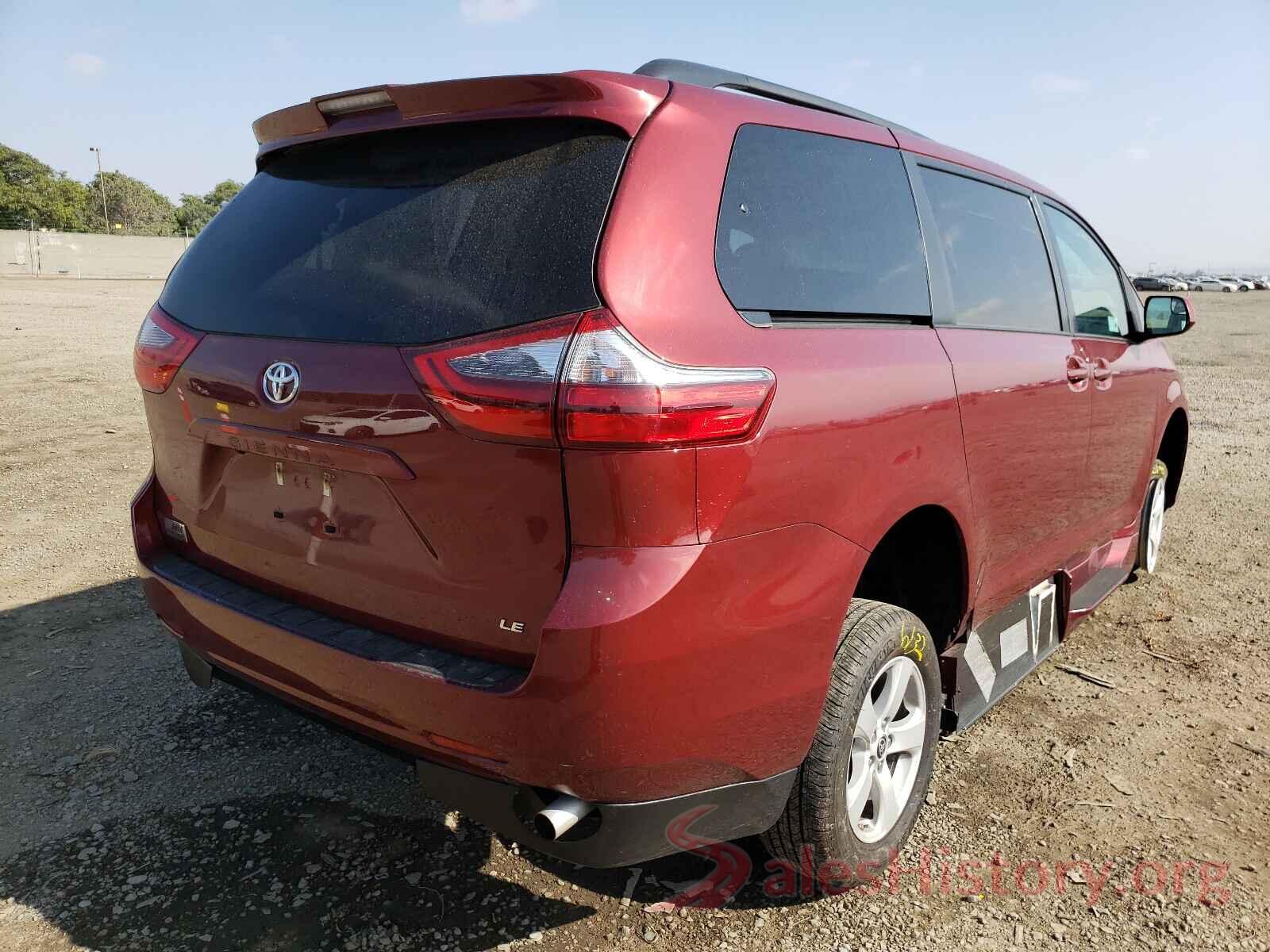 5TDKZ3DC1LS062609 2020 TOYOTA SIENNA