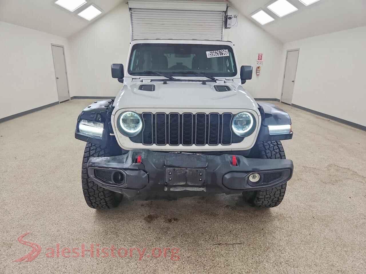 2025 JEEP WRANGLER VIN 1C4PJXFN6SW526446, rear view
