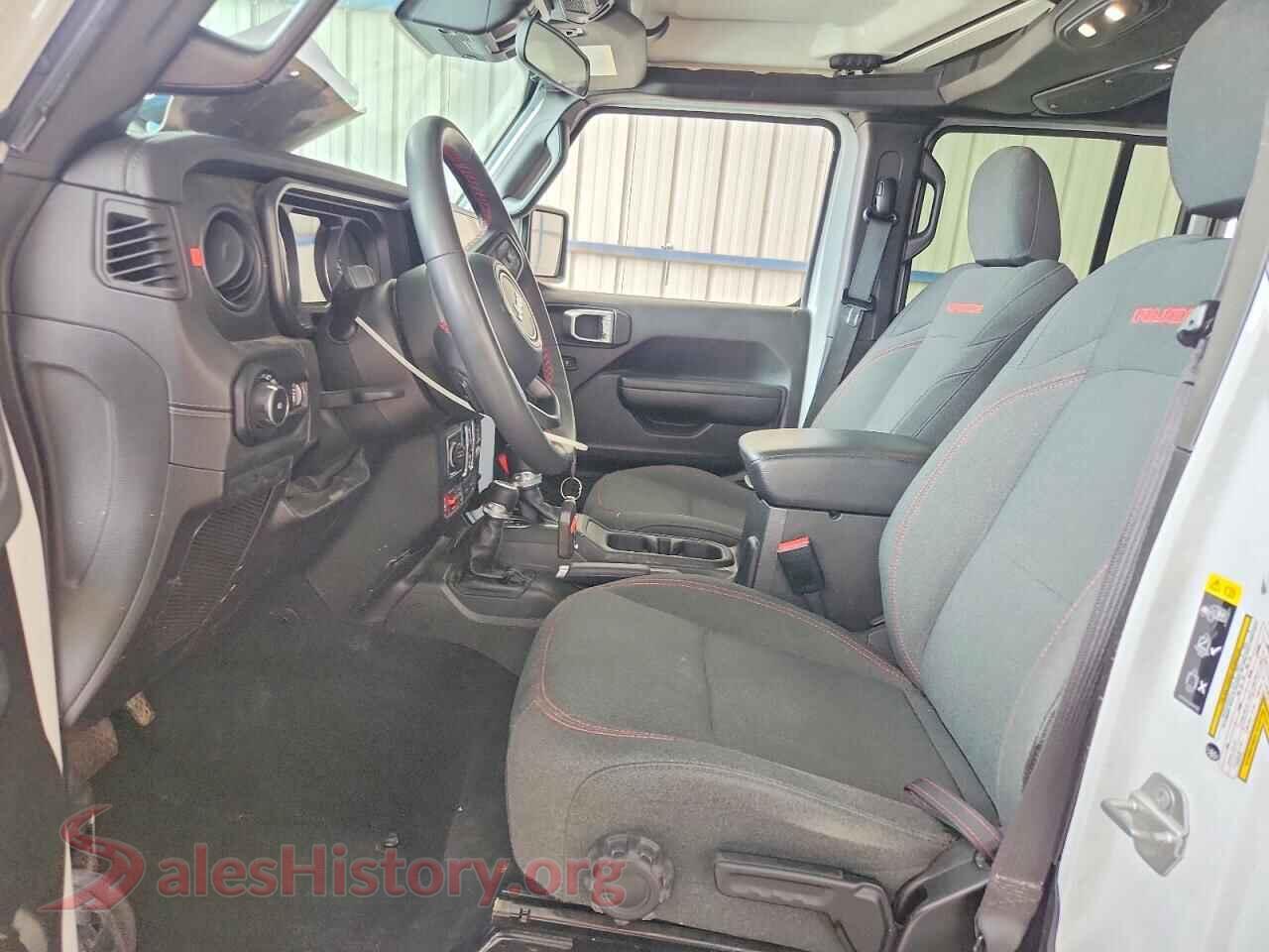2025 JEEP WRANGLER VIN 1C4PJXFN6SW526446, engine bay