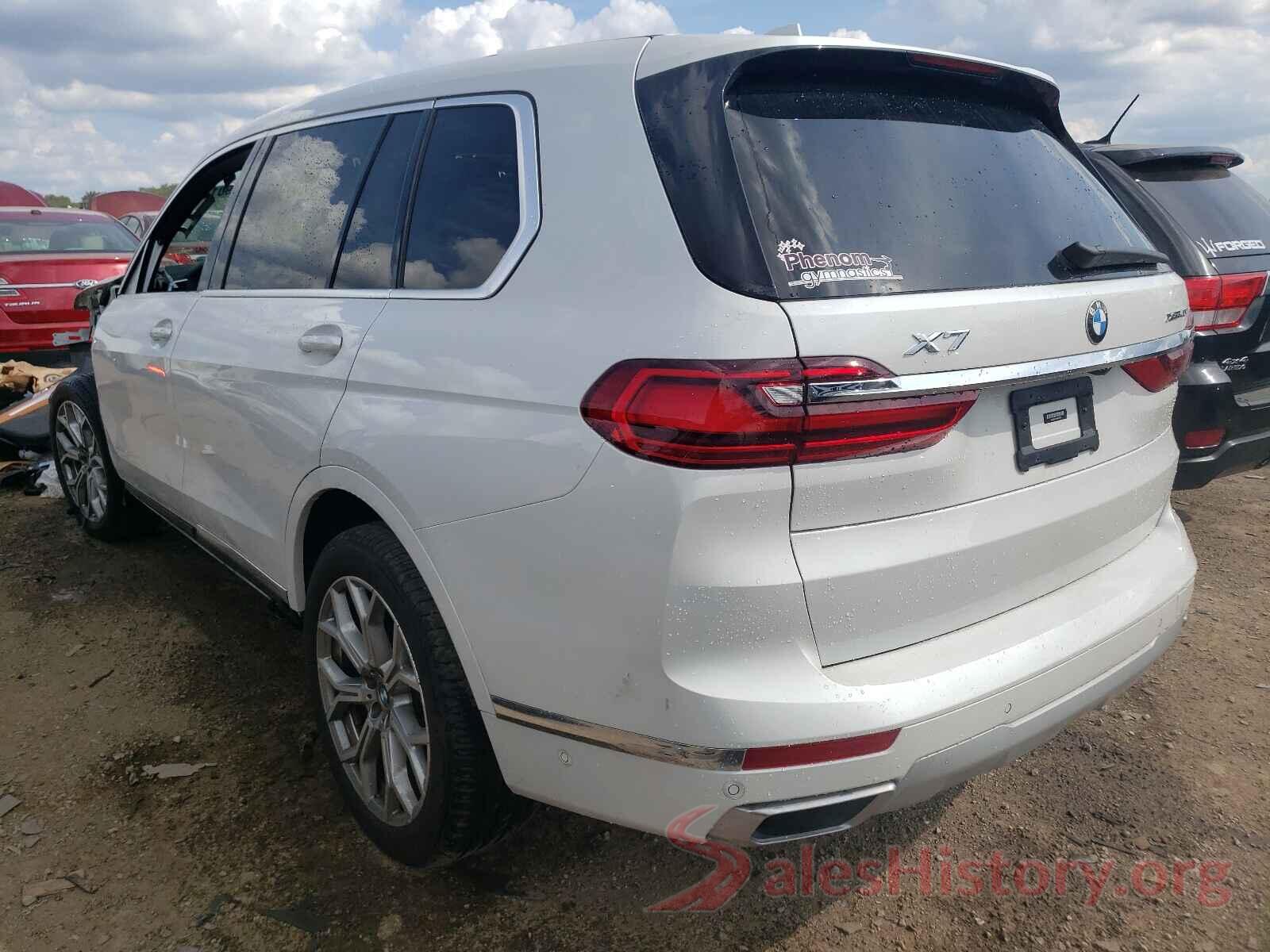 5UXCW2C07M9G12766 2021 BMW X7