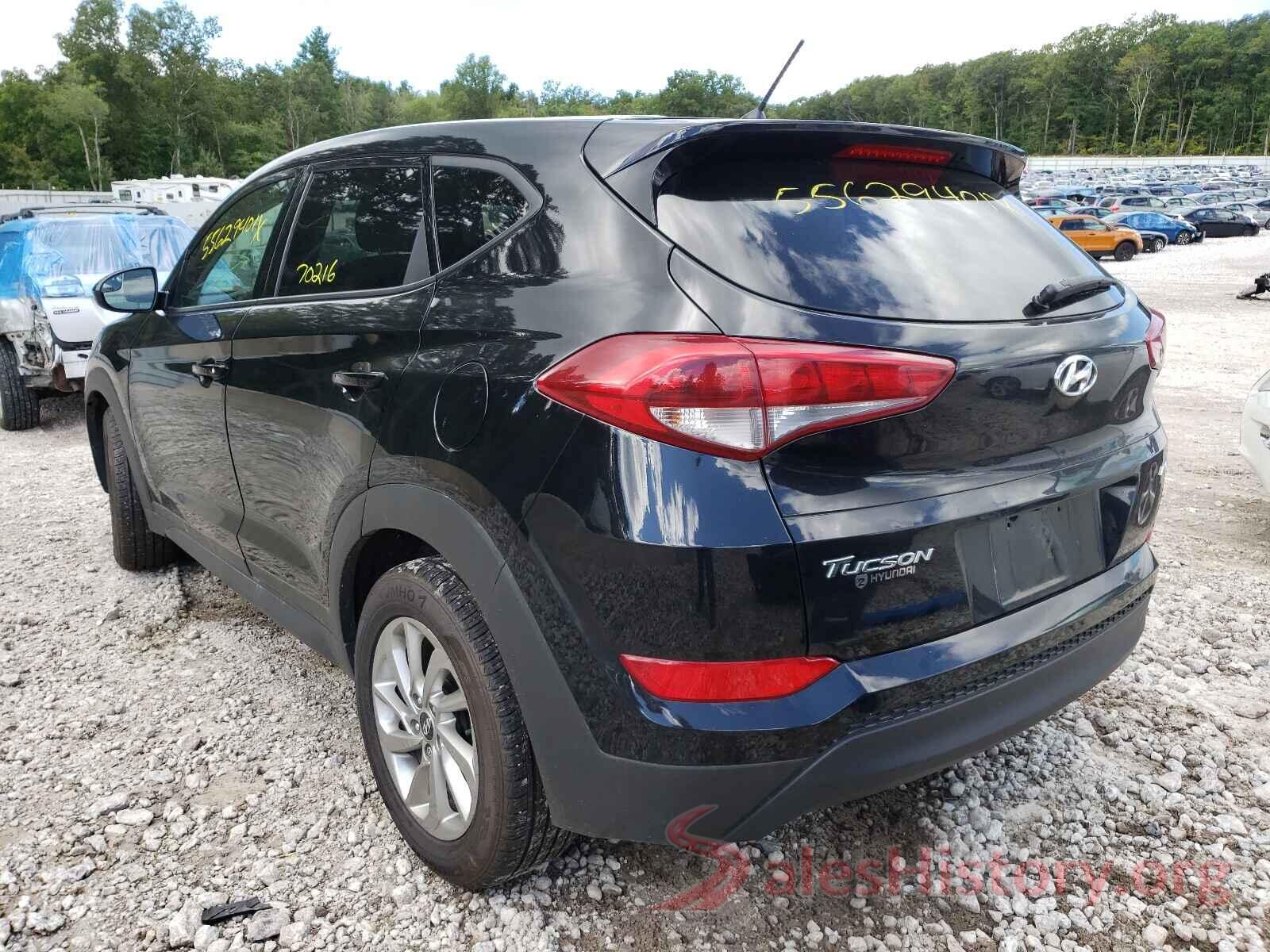 KM8J2CA48JU659662 2018 HYUNDAI TUCSON