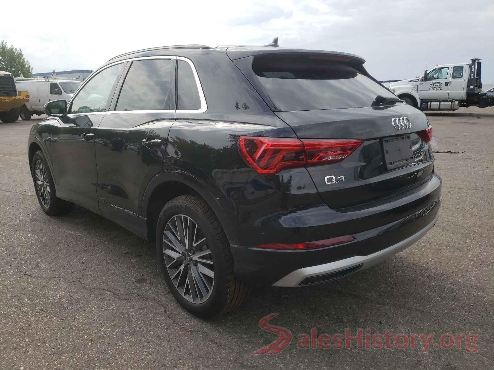 WA1BUCF3XM1109611 2021 AUDI Q3