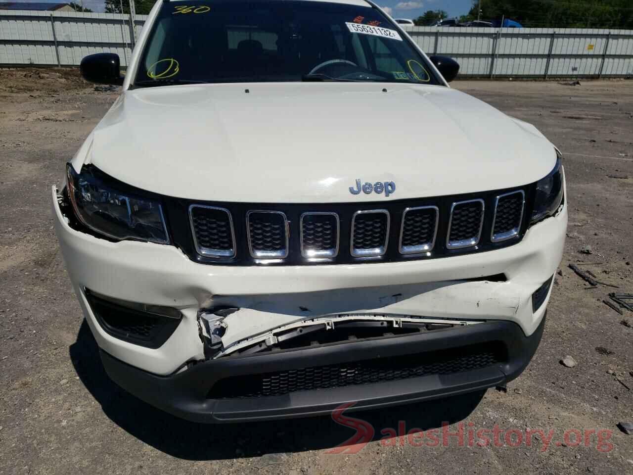 3C4NJCAB3KT736585 2019 JEEP COMPASS