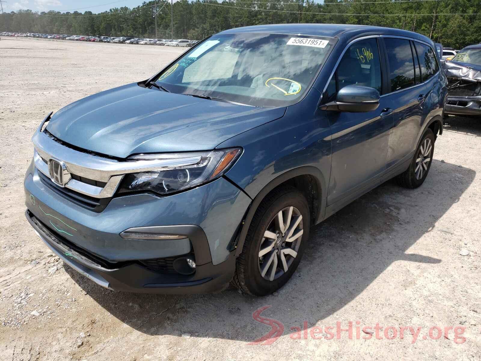 5FNYF5H35LB004127 2020 HONDA PILOT