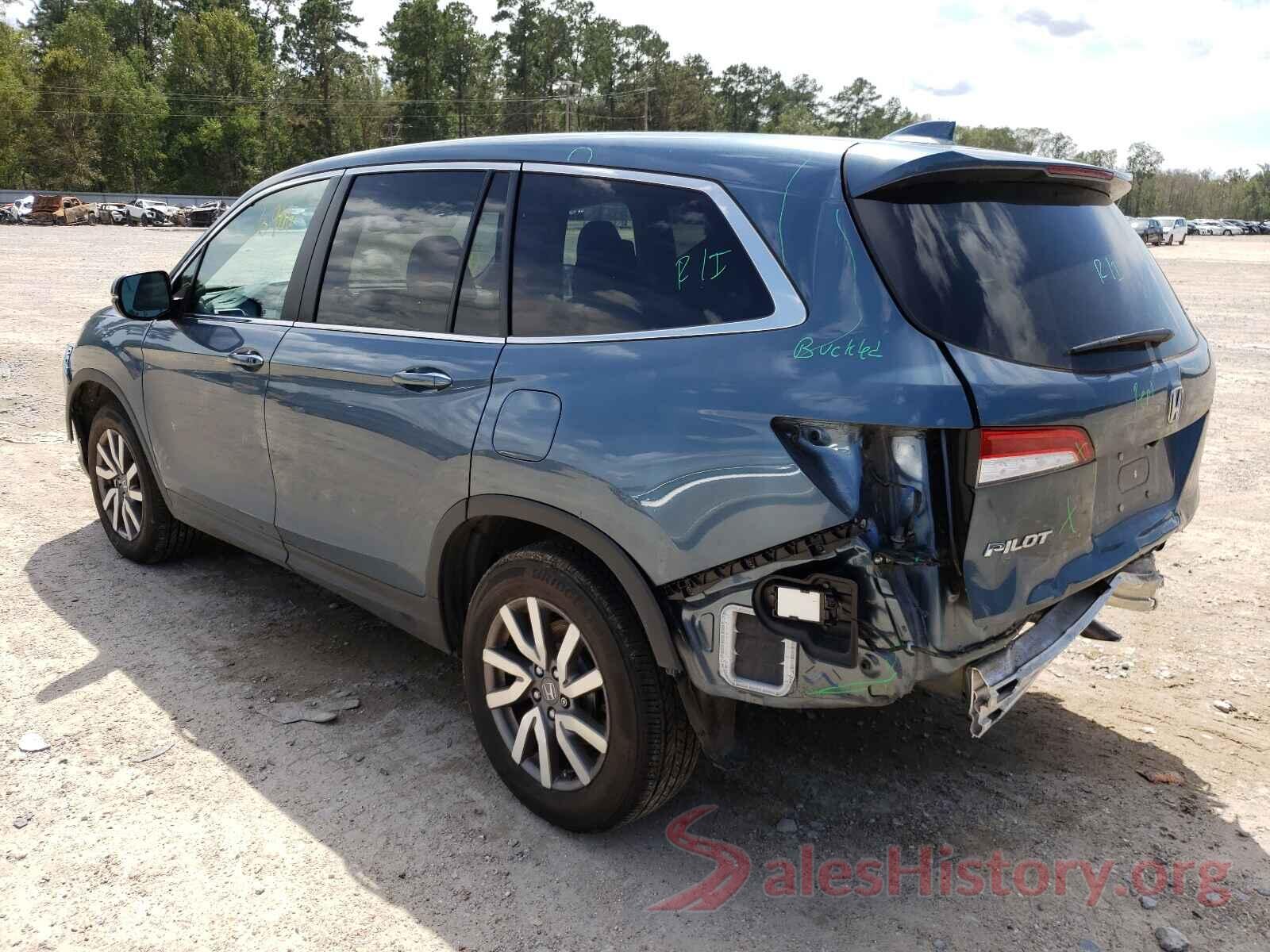 5FNYF5H35LB004127 2020 HONDA PILOT