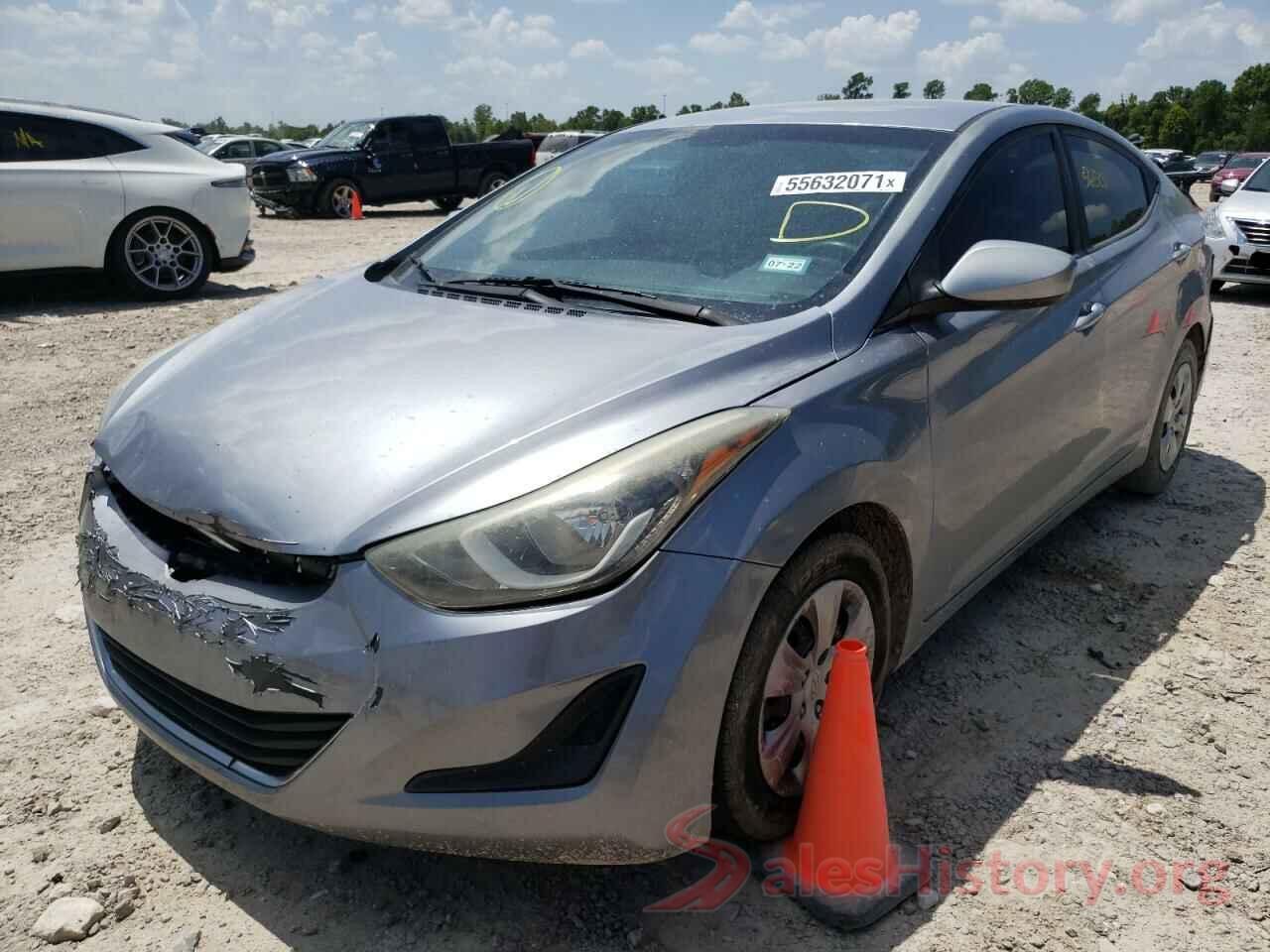 5NPDH4AE1GH770040 2016 HYUNDAI ELANTRA