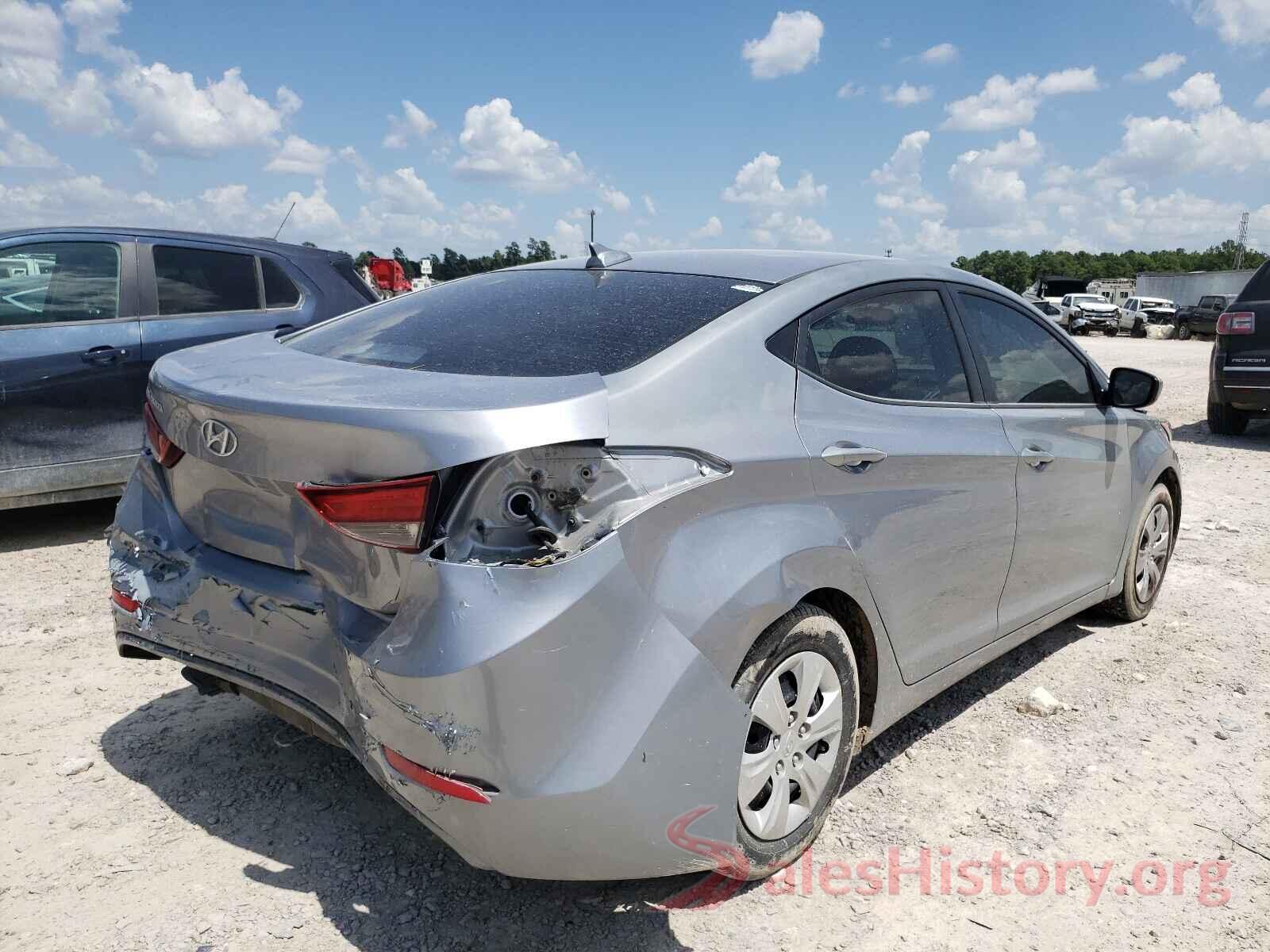 5NPDH4AE1GH770040 2016 HYUNDAI ELANTRA