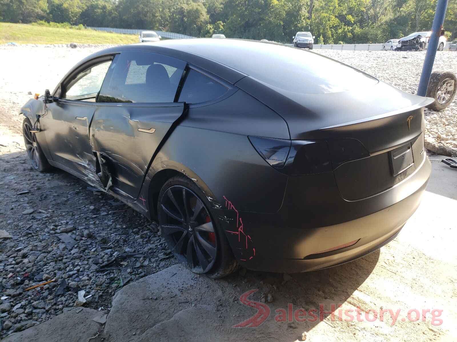 5YJ3E1EC6LF791874 2020 TESLA MODEL 3