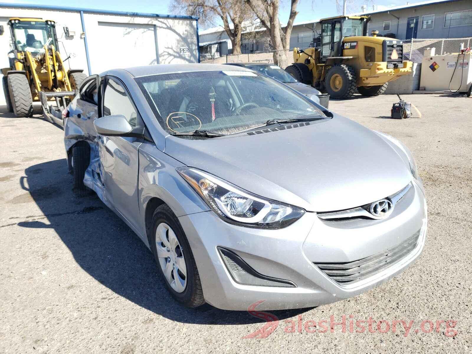 5NPDH4AE4GH749554 2016 HYUNDAI ELANTRA