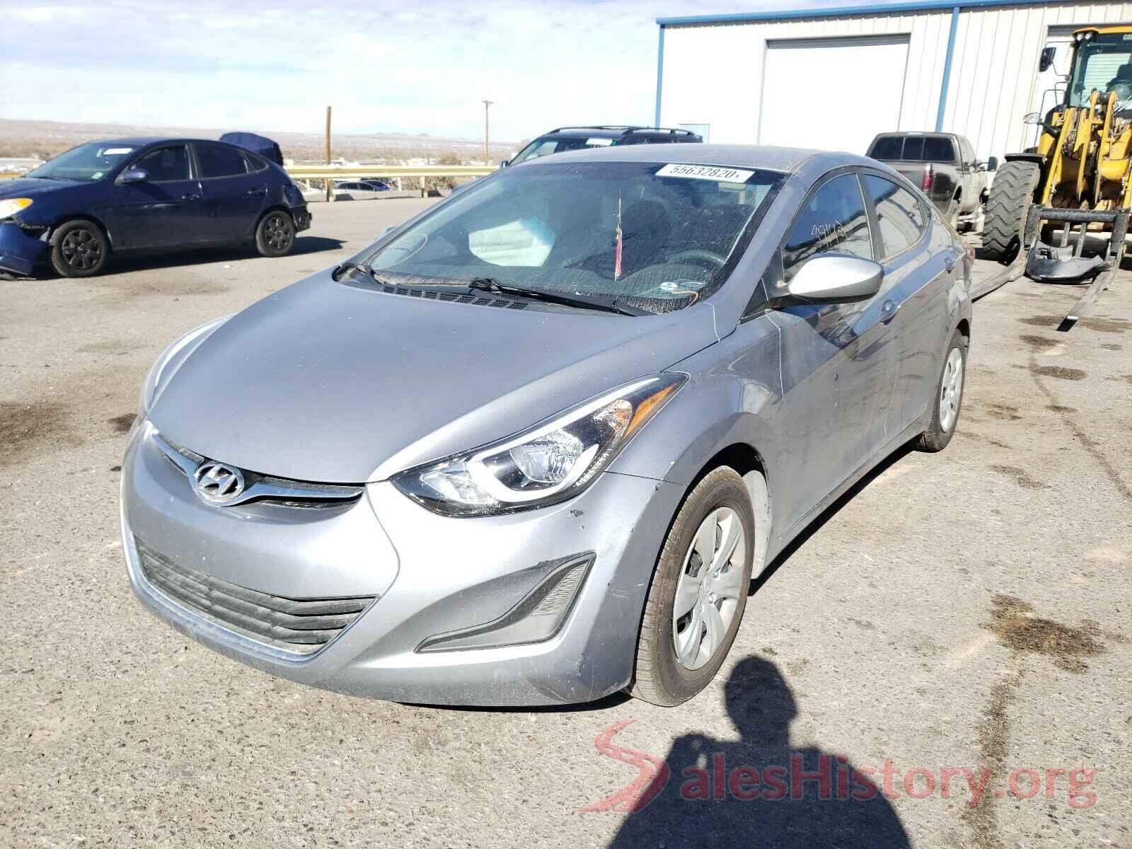 5NPDH4AE4GH749554 2016 HYUNDAI ELANTRA