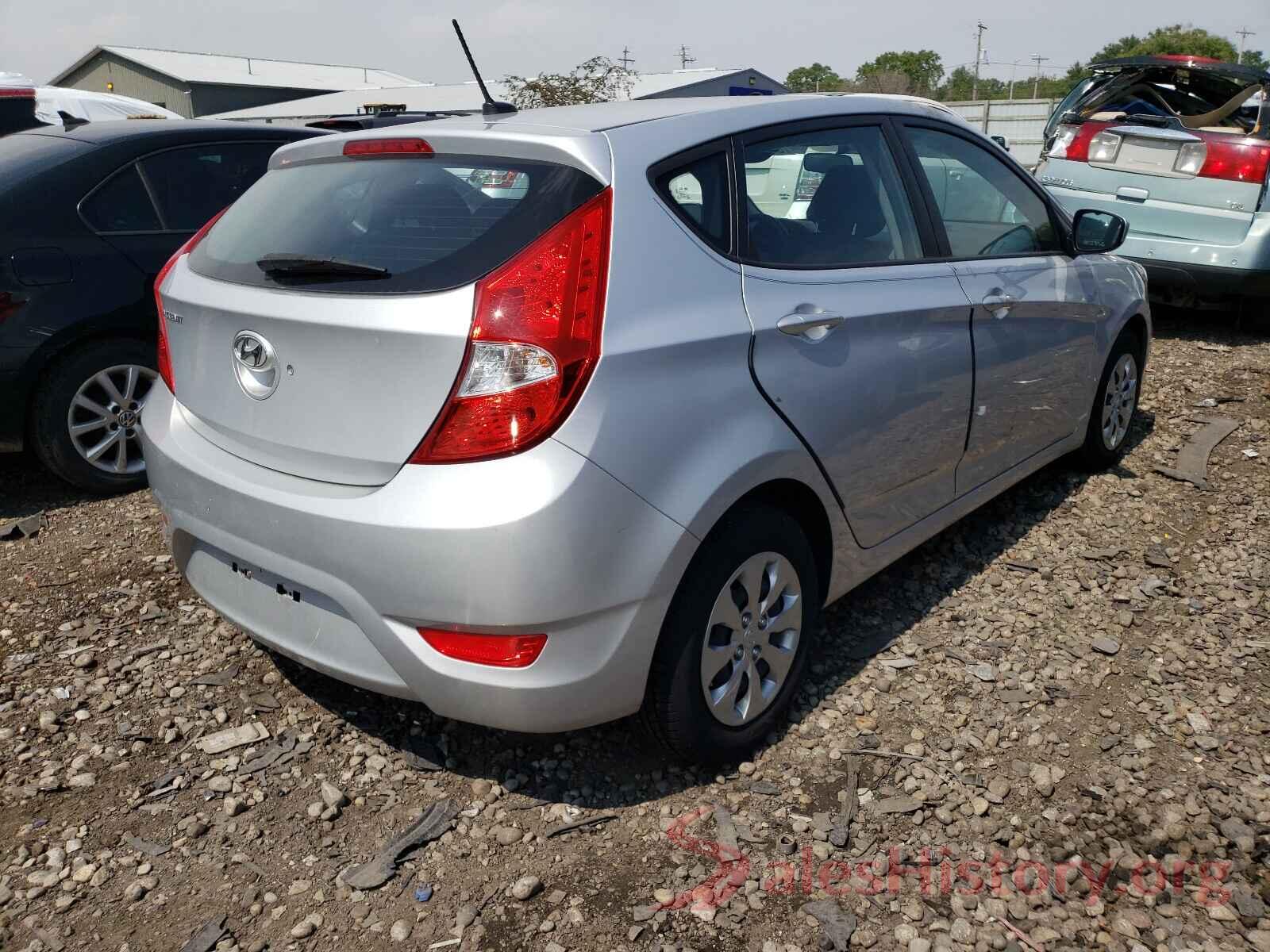 KMHCT5AE0HU326358 2017 HYUNDAI ACCENT