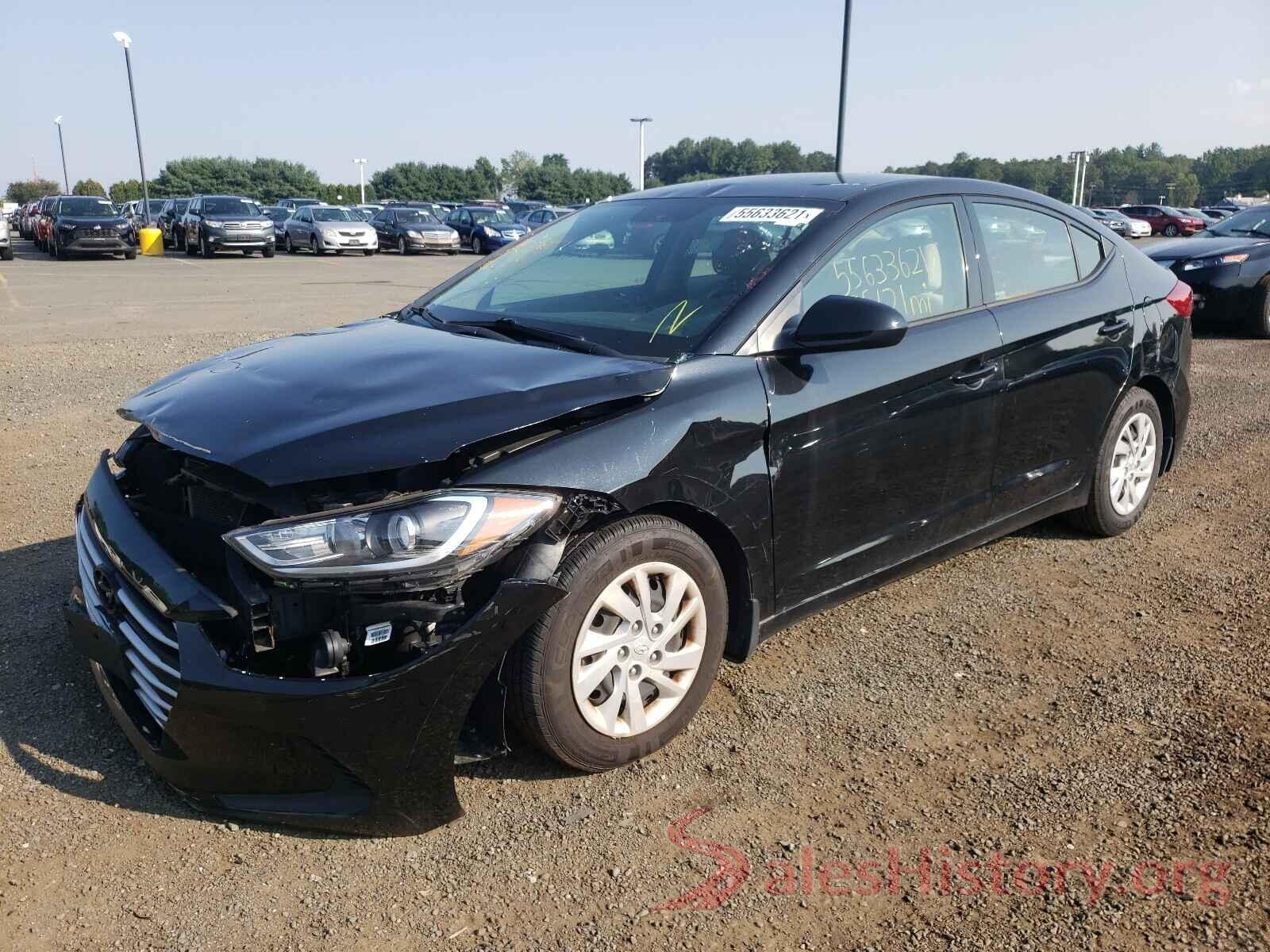 5NPD74LF6JH263912 2018 HYUNDAI ELANTRA