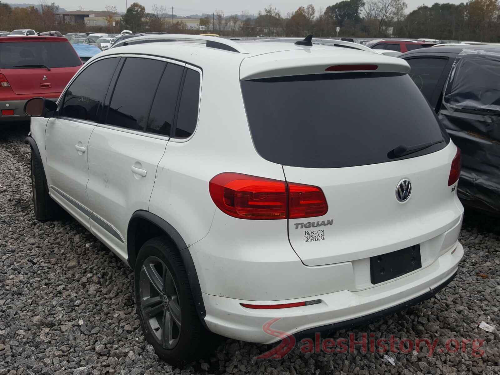 WVGTV7AXXHW510816 2017 VOLKSWAGEN TIGUAN