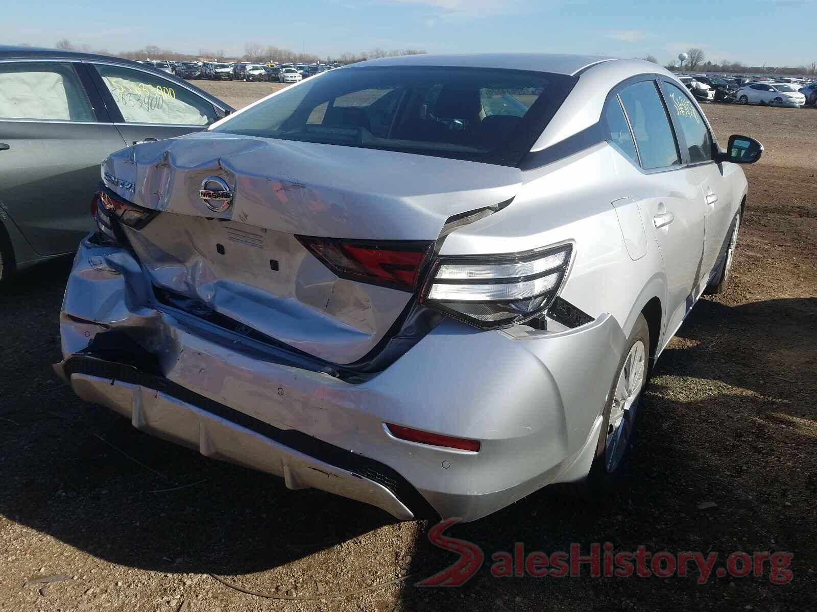 3N1AB8BV9LY222636 2020 NISSAN SENTRA