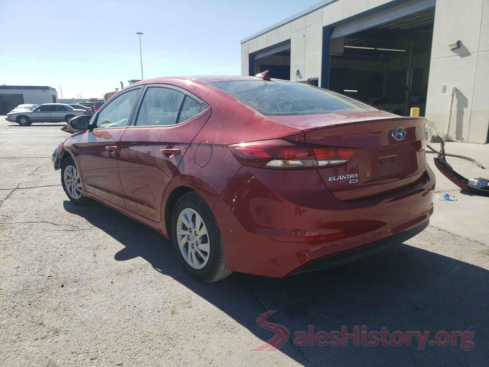 KMHD74LF9HU371002 2017 HYUNDAI ELANTRA