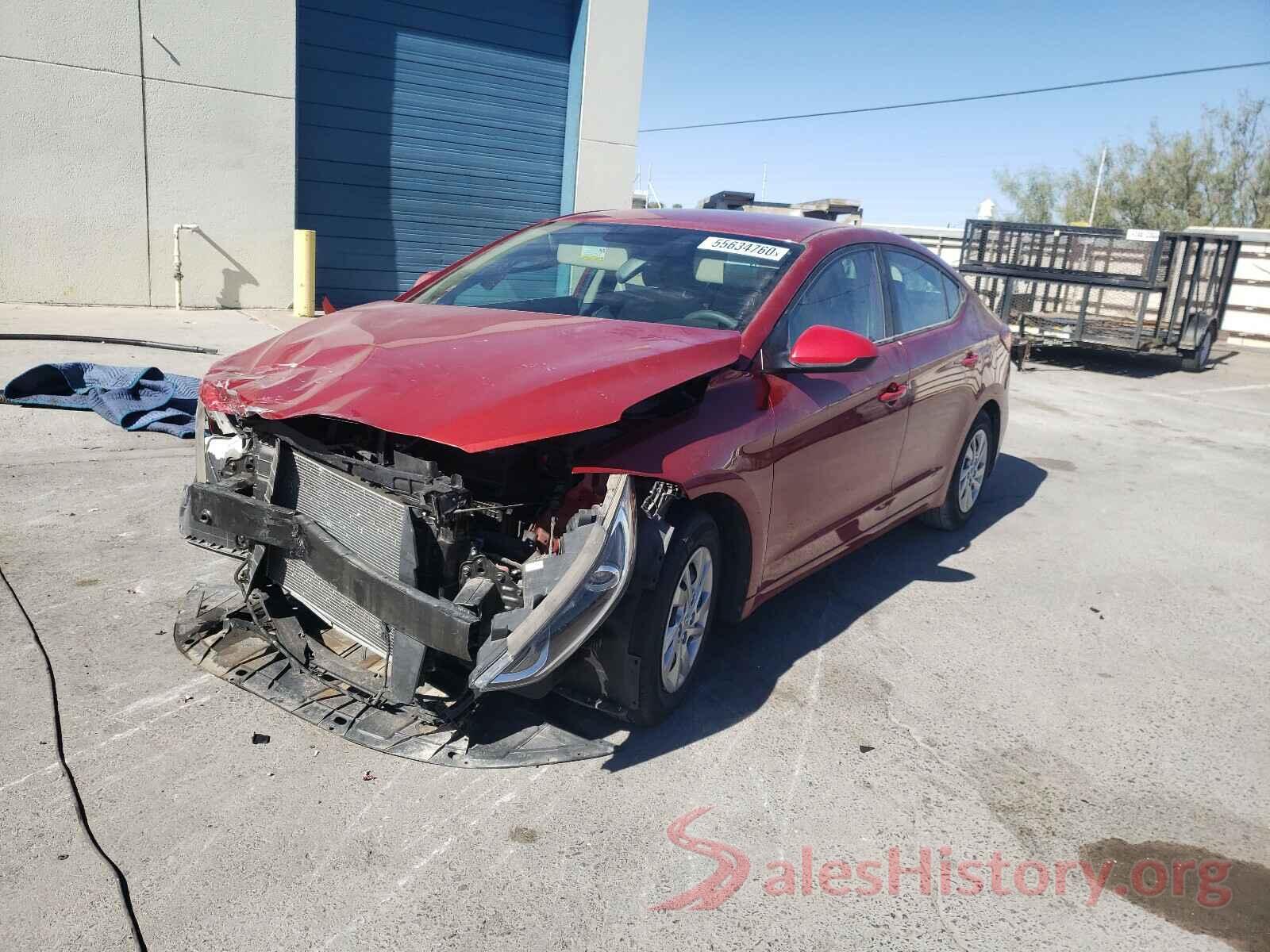 KMHD74LF9HU371002 2017 HYUNDAI ELANTRA