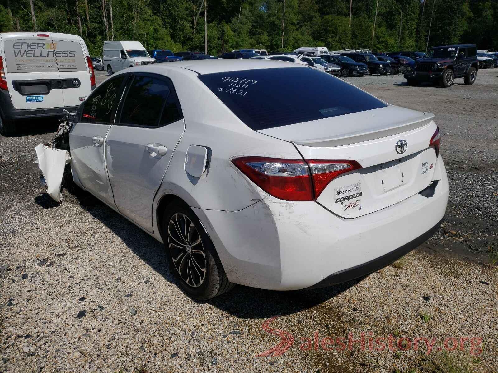 5YFBURHE2GP446832 2016 TOYOTA COROLLA