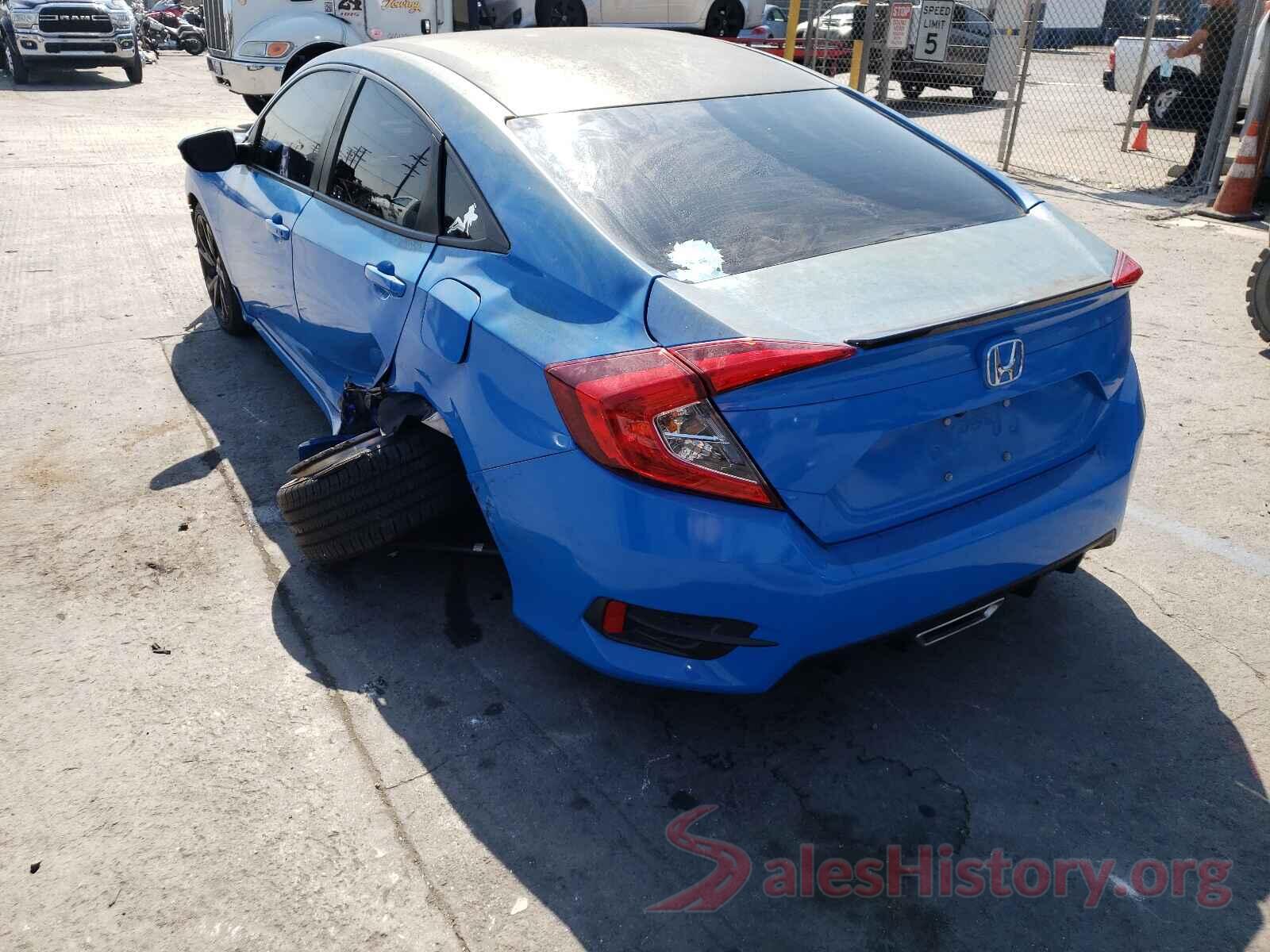 19XFC2F87KE206291 2019 HONDA CIVIC