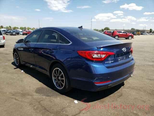 5NPE24AF1GH366833 2016 HYUNDAI SONATA