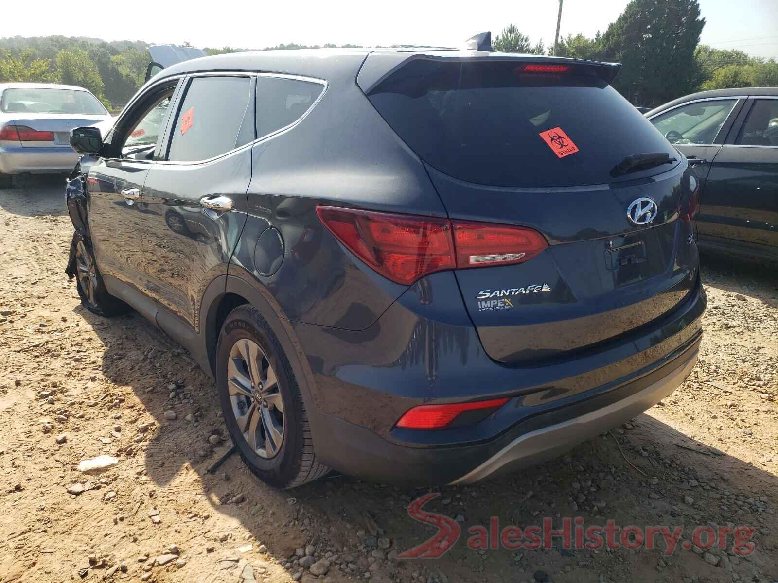 5XYZT3LB5HG455137 2017 HYUNDAI SANTA FE