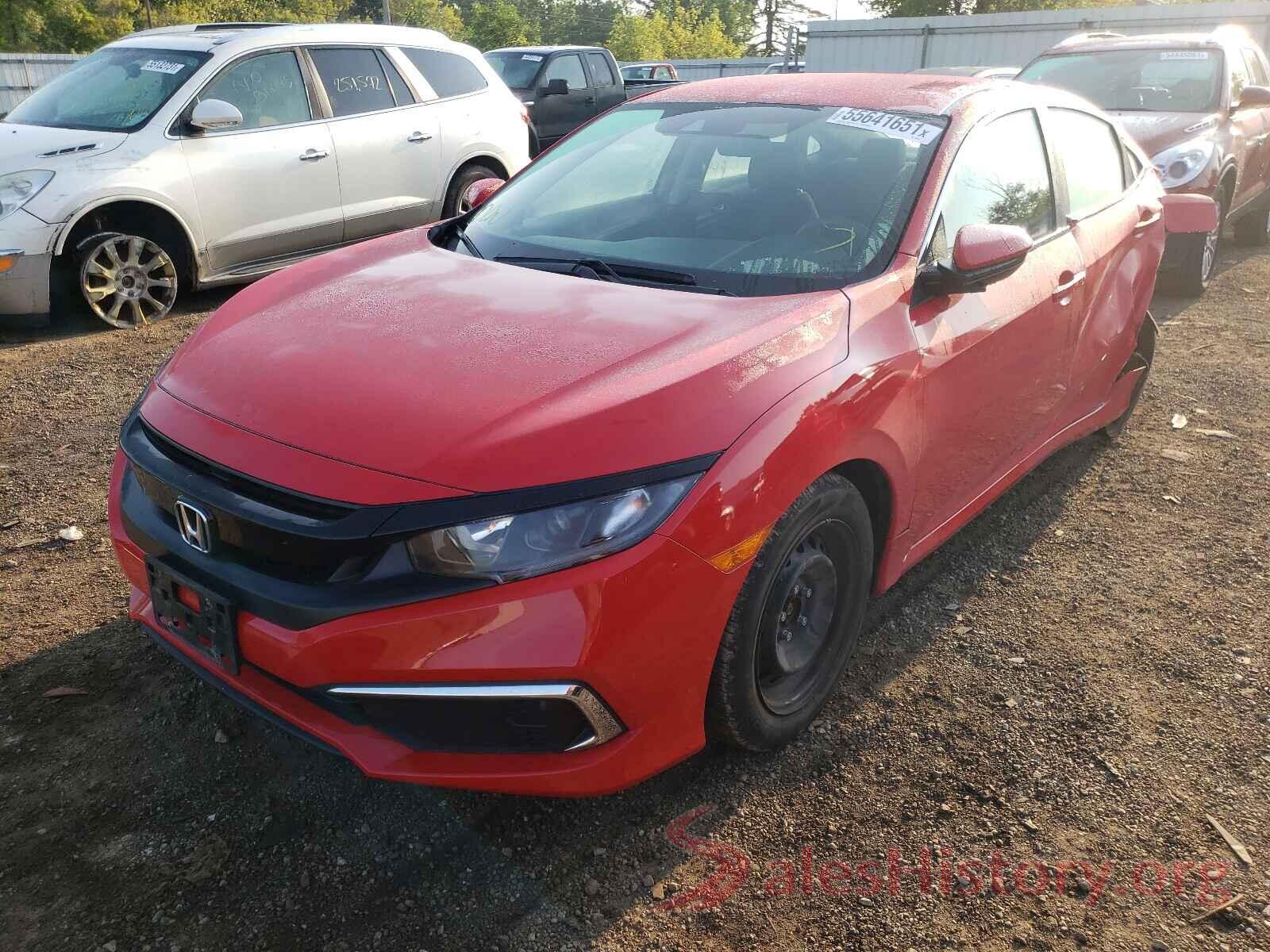 2HGFC2F6XKH588000 2019 HONDA CIVIC