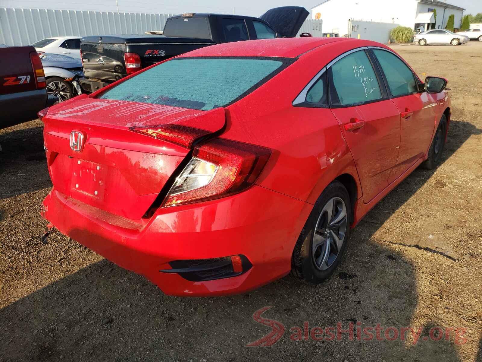 2HGFC2F6XKH588000 2019 HONDA CIVIC