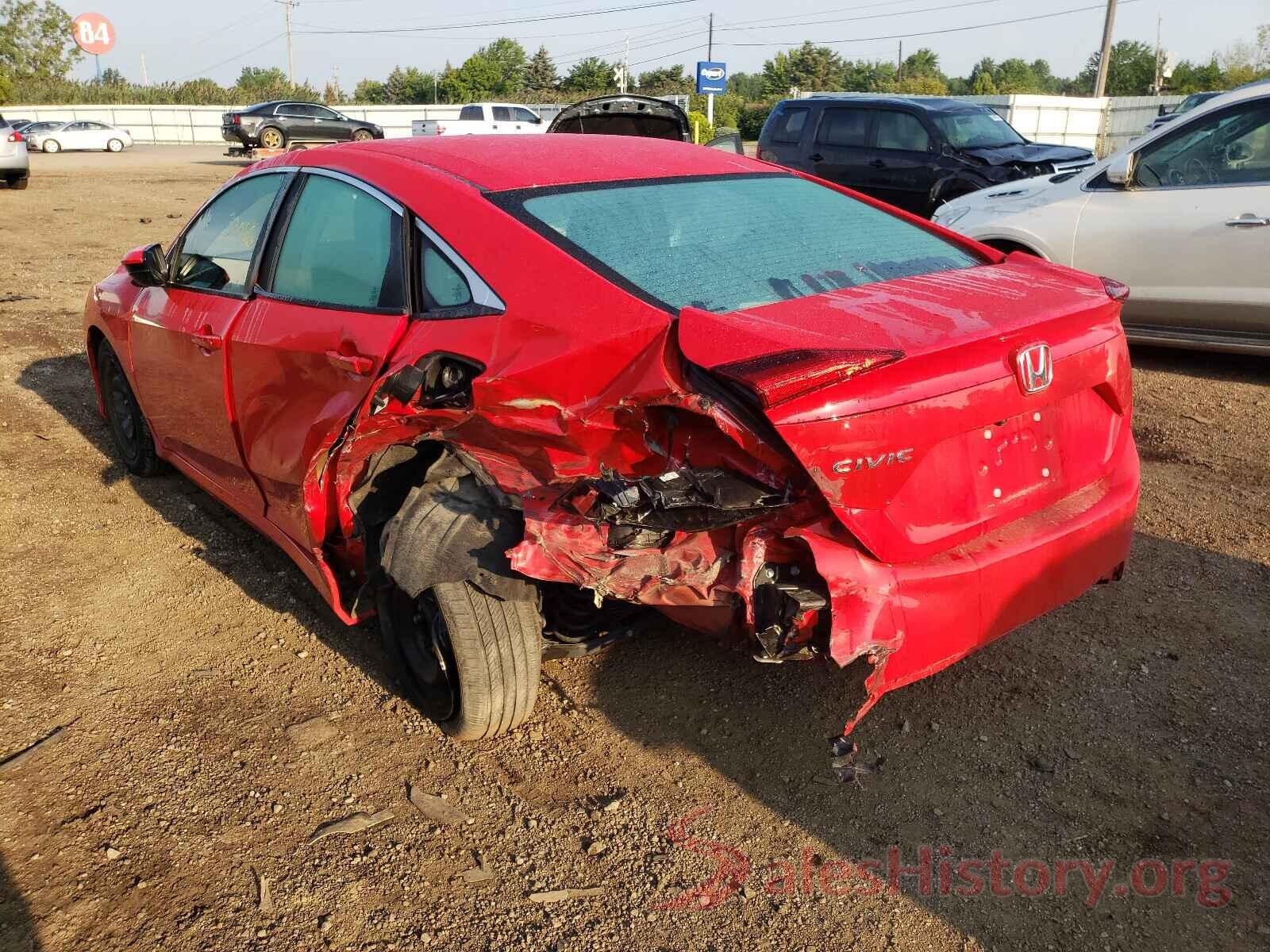 2HGFC2F6XKH588000 2019 HONDA CIVIC