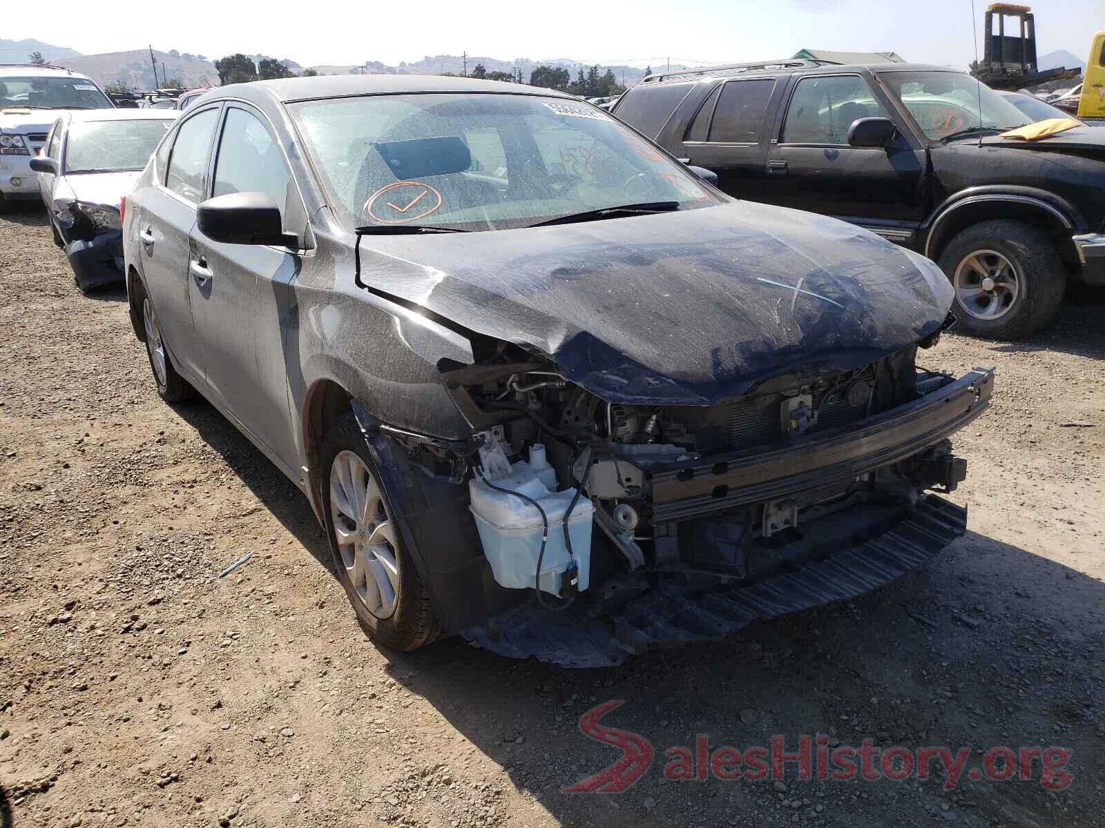 3N1AB7AP0KL609181 2019 NISSAN SENTRA