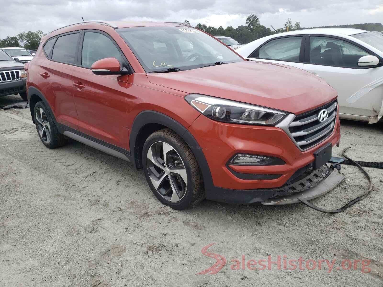 KM8J3CA21HU345342 2017 HYUNDAI TUCSON