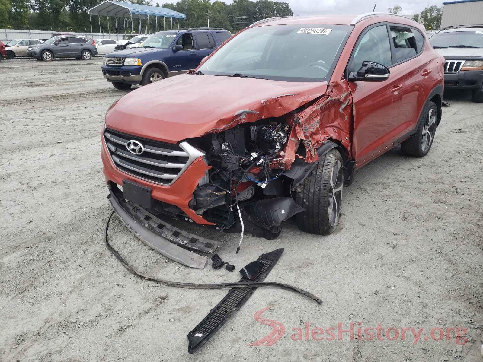 KM8J3CA21HU345342 2017 HYUNDAI TUCSON