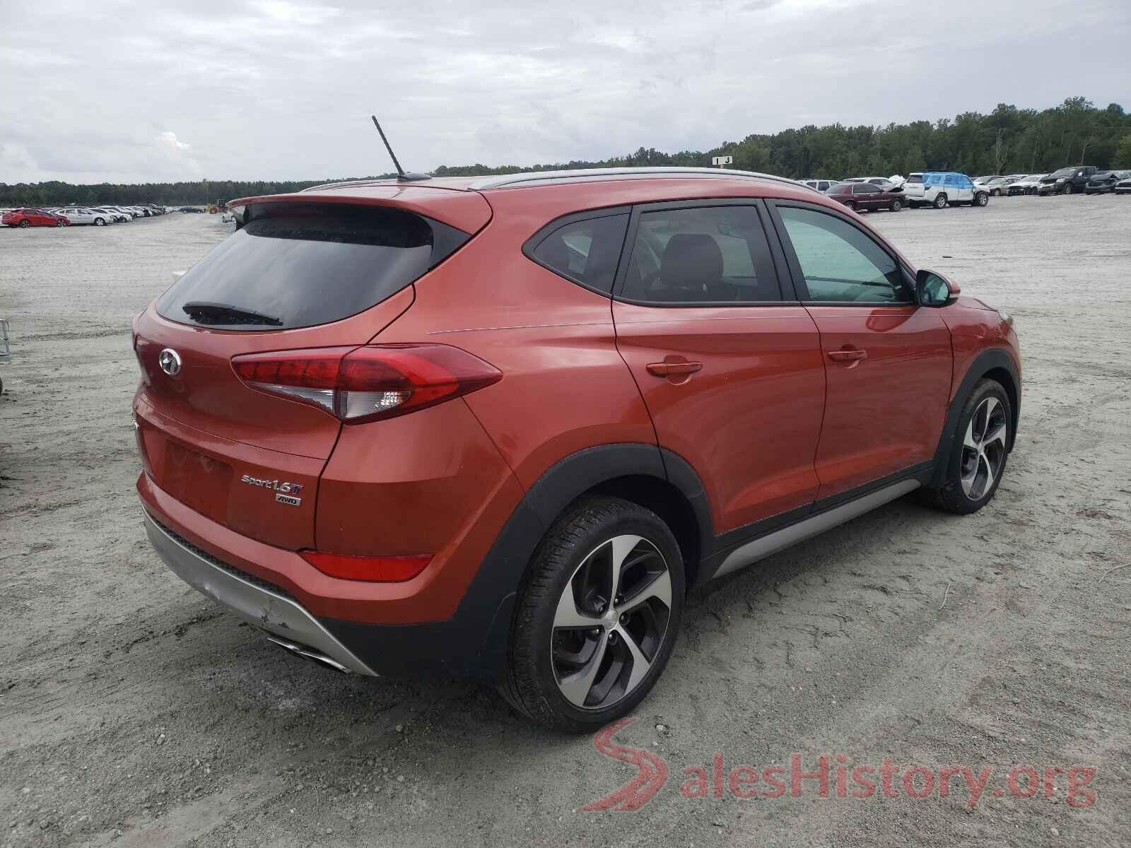 KM8J3CA21HU345342 2017 HYUNDAI TUCSON