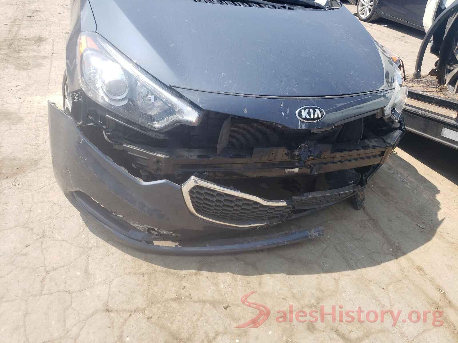 KNAFX5A89G5493159 2016 KIA FORTE