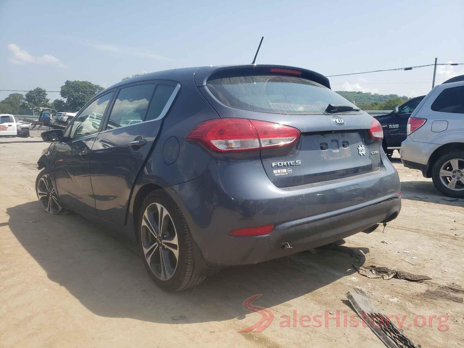 KNAFX5A89G5493159 2016 KIA FORTE