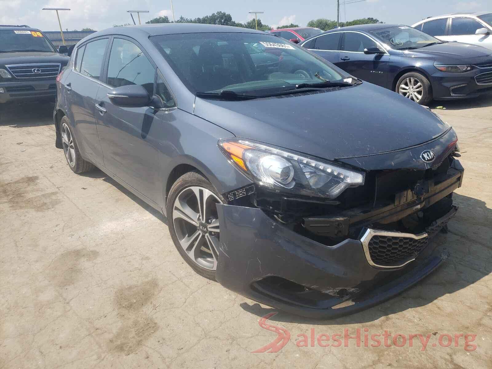 KNAFX5A89G5493159 2016 KIA FORTE