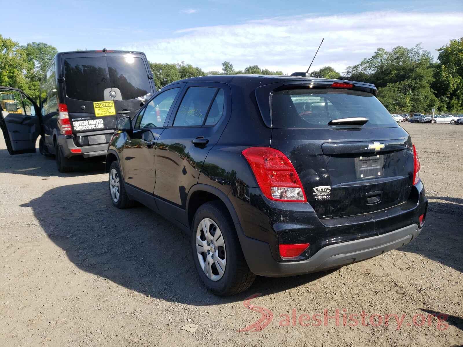 3GNCJKSB6HL280825 2017 CHEVROLET TRAX