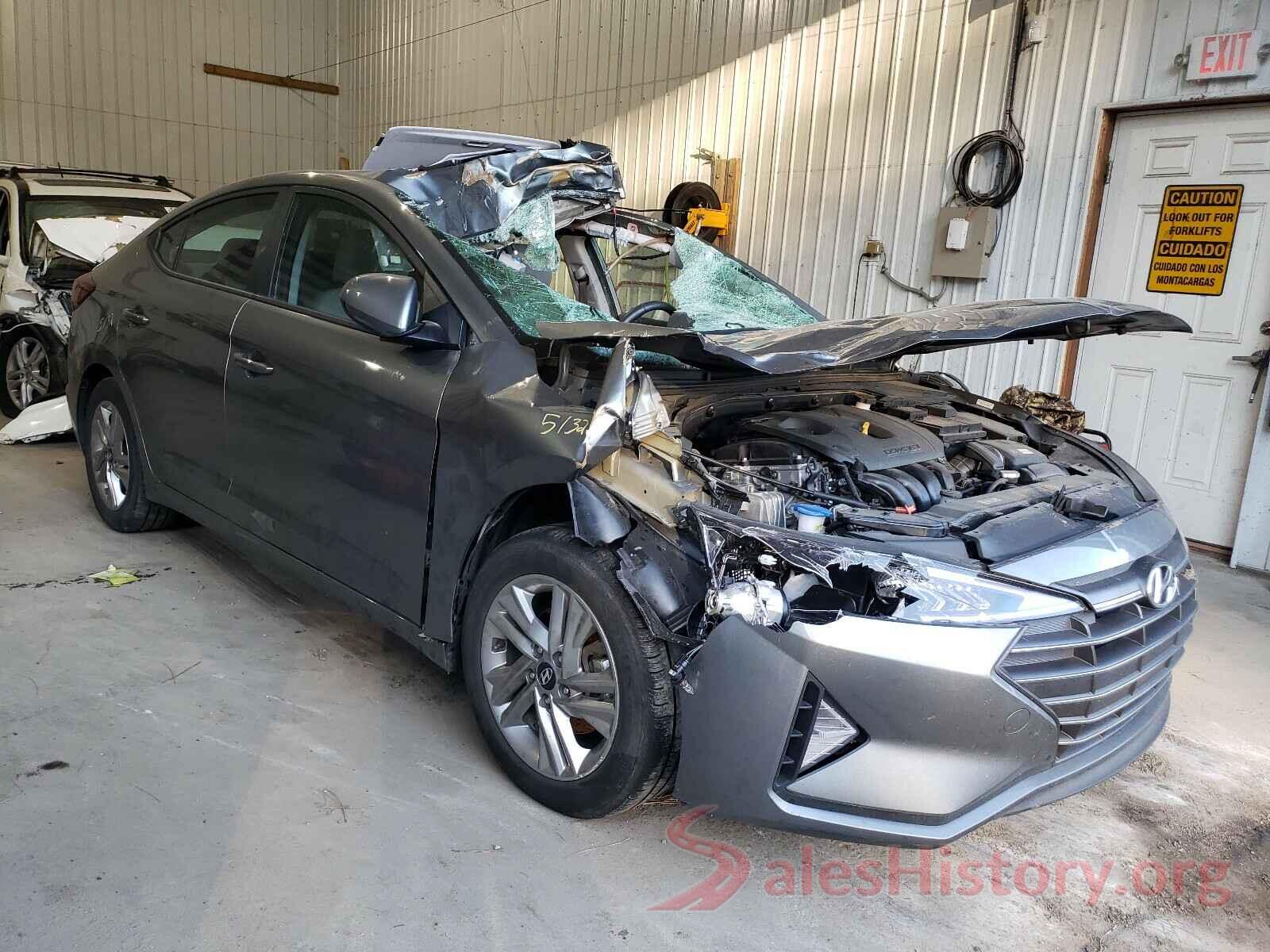 KMHD84LF9KU787121 2019 HYUNDAI ELANTRA