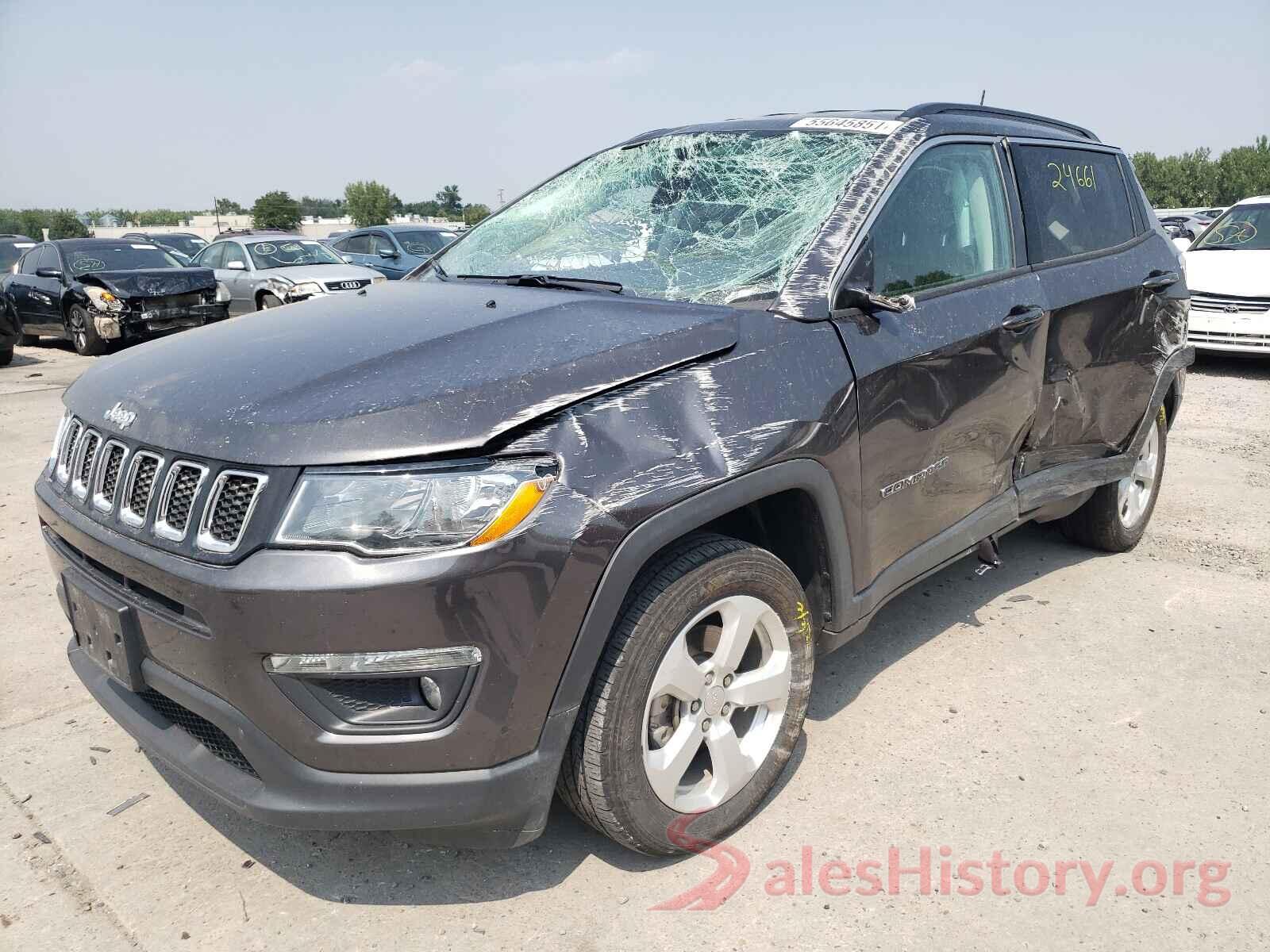 3C4NJDBB1LT119790 2020 JEEP COMPASS