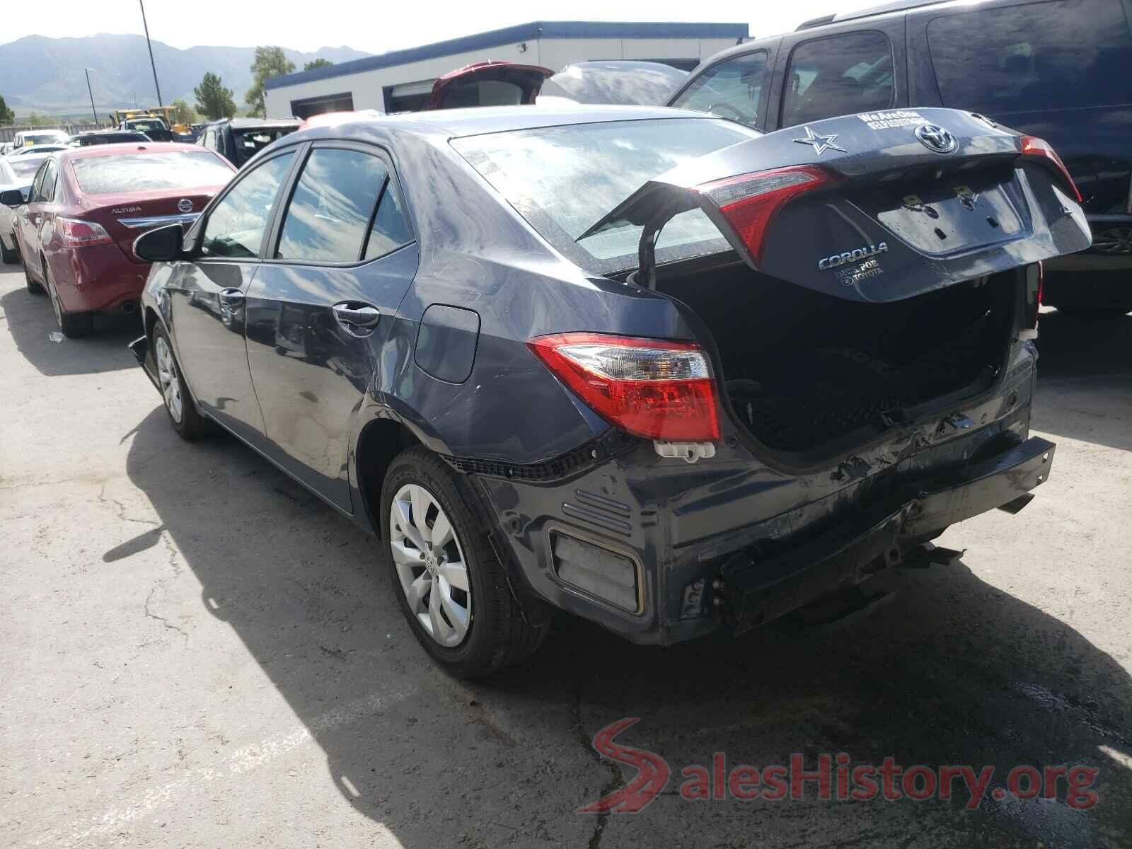 5YFBURHE5GP558430 2016 TOYOTA COROLLA