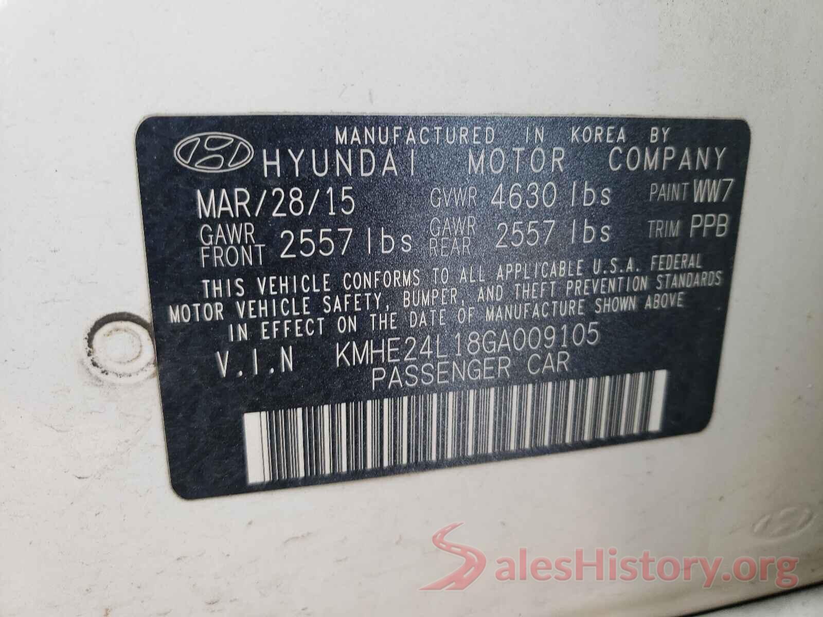 KMHE24L18GA009105 2016 HYUNDAI SONATA