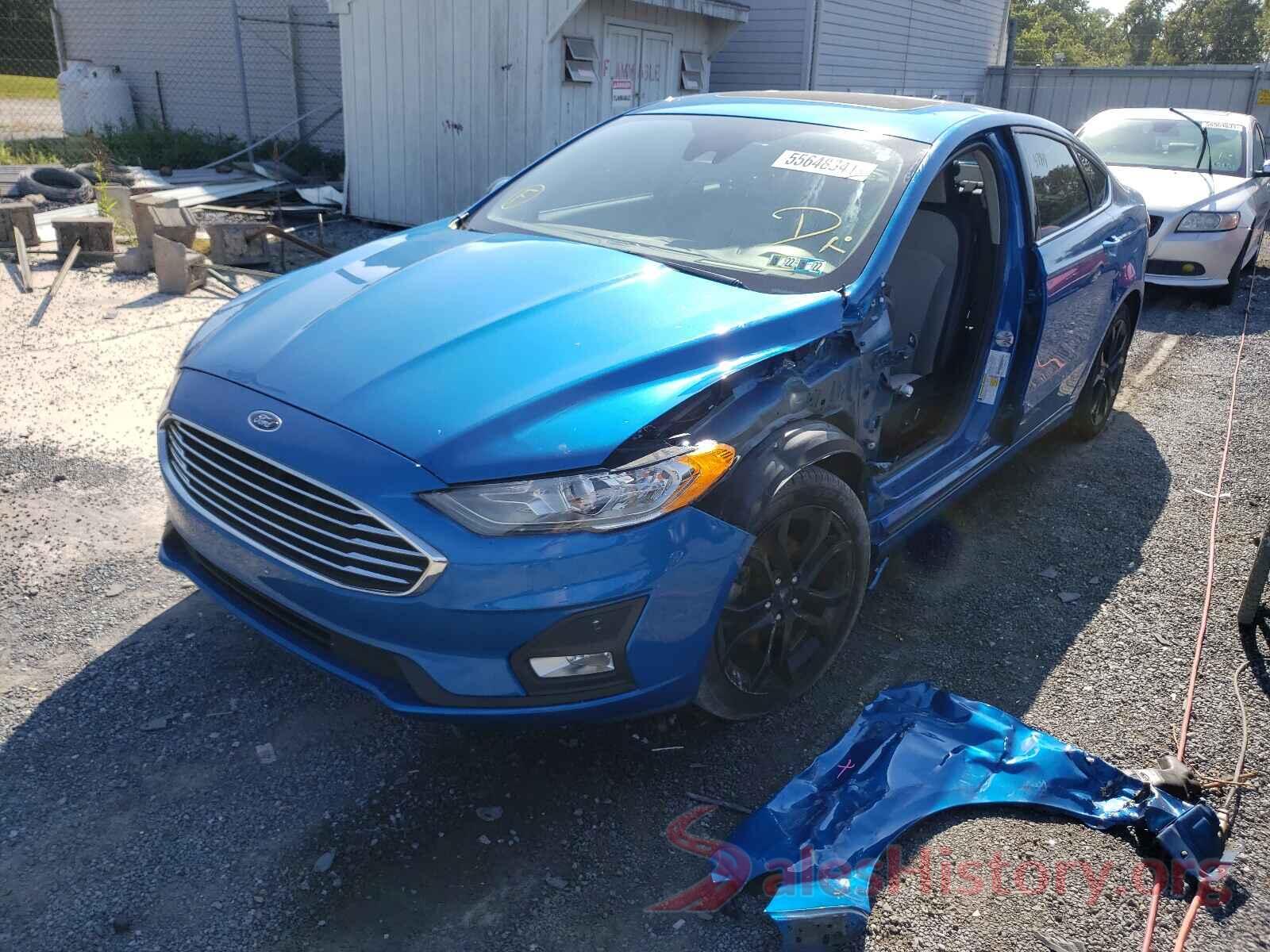 3FA6P0HD0KR159168 2019 FORD FUSION