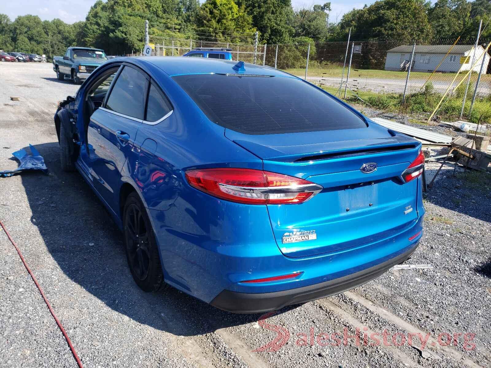 3FA6P0HD0KR159168 2019 FORD FUSION